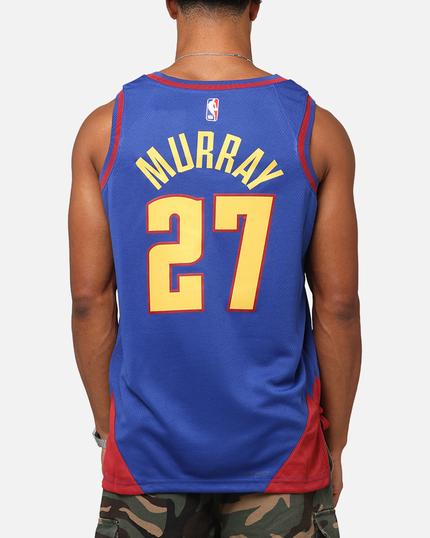 Nike Jamal Murray Denver Nuggets #27 Statement Edition 2022/23 Nike Dri-Fit NBA Swingman Jersey Rush Blue - Image 2
