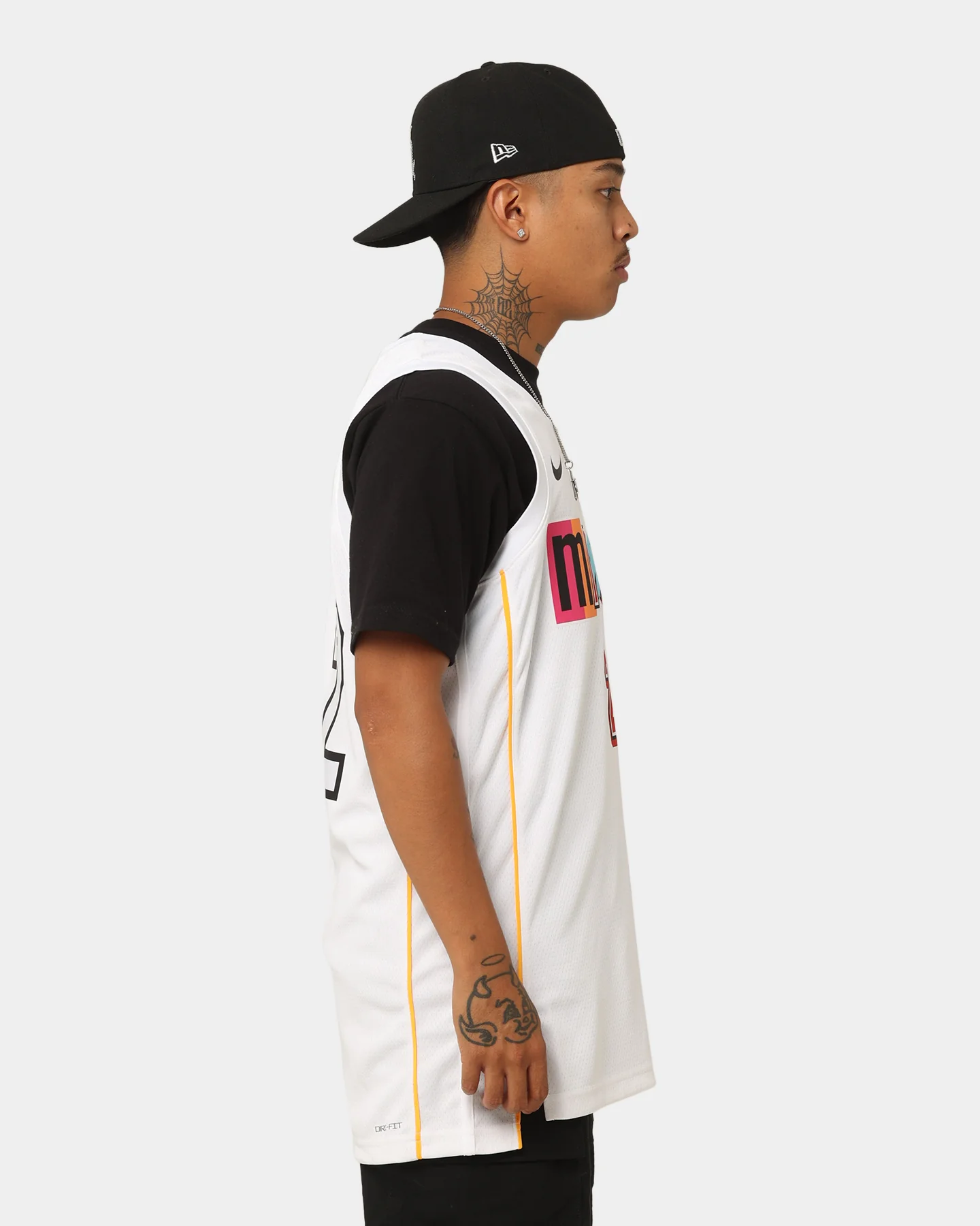 Nike Jimmy Butler Miami Heat #2 City Edition Nike Dri-FIT NBA Swingman Jersey White - Image 6