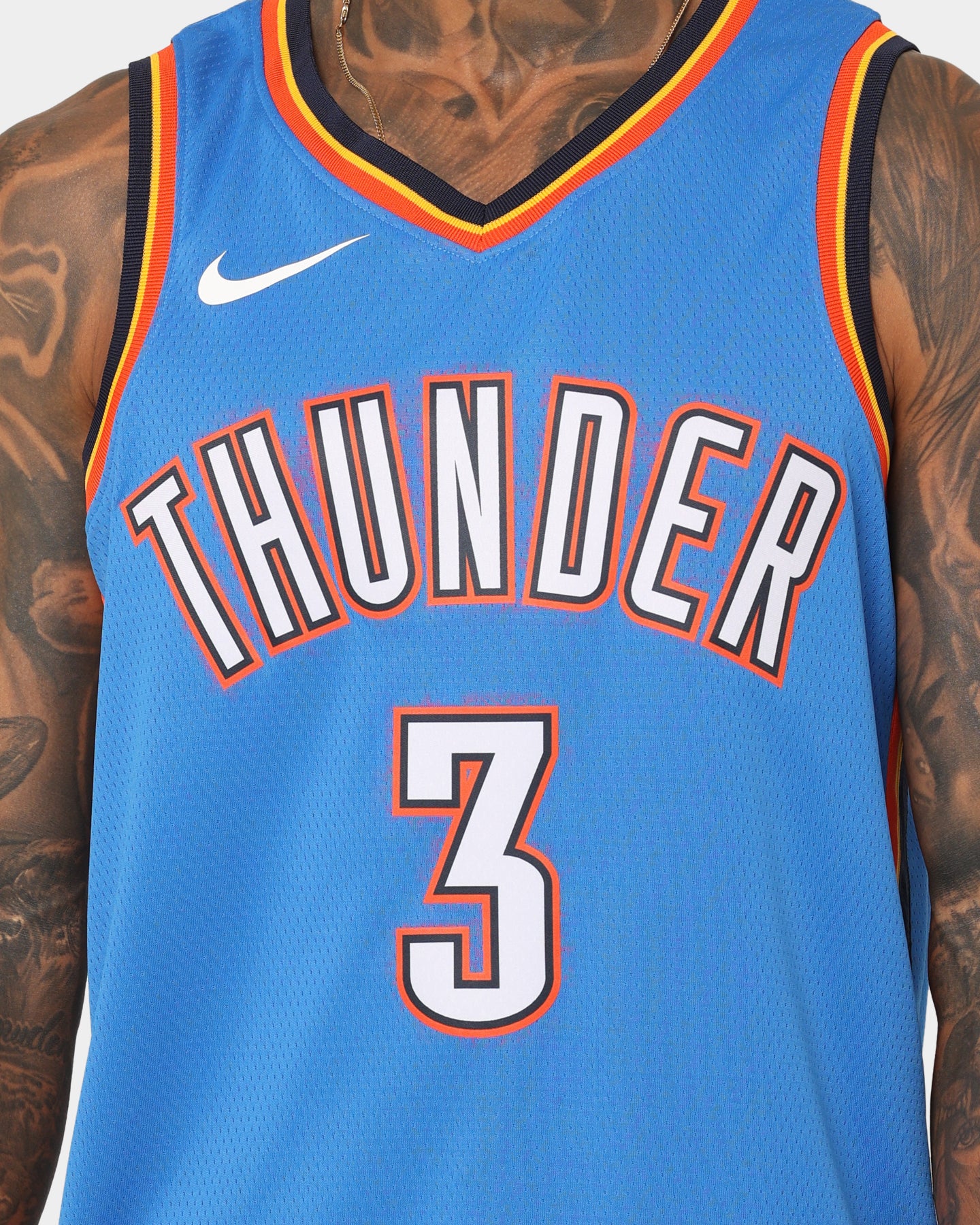 Nike Josh Giddey Oklahoma City Thunder Icon Edition 2022/23 Nike Dri-FIT NBA Swingman Jersey Signal Blue - Image 4