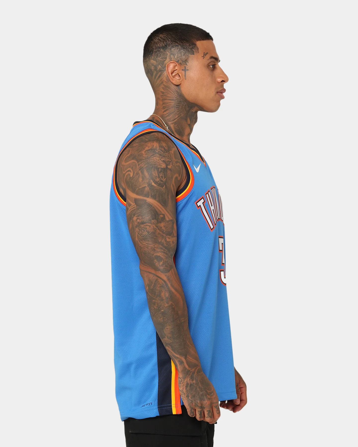 Nike Josh Giddey Oklahoma City Thunder Icon Edition 2022/23 Nike Dri-FIT NBA Swingman Jersey Signal Blue - Image 6