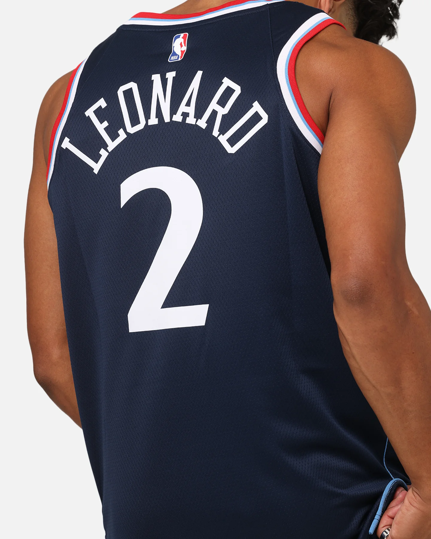 Nike Kawhi Leonard Los Angeles Clippers #2 City Edition 2024/25 Nike Dri-Fit NBA Swingman Jersey College Navy - Image 8