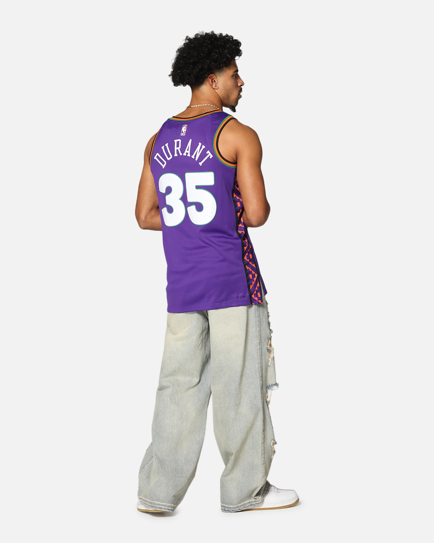 Nike Kevin Durant Phoenix Suns #35 City Edition 2024/25 Nike Dri-Fit NBA Swingman Jersey Field Purple - Image 4