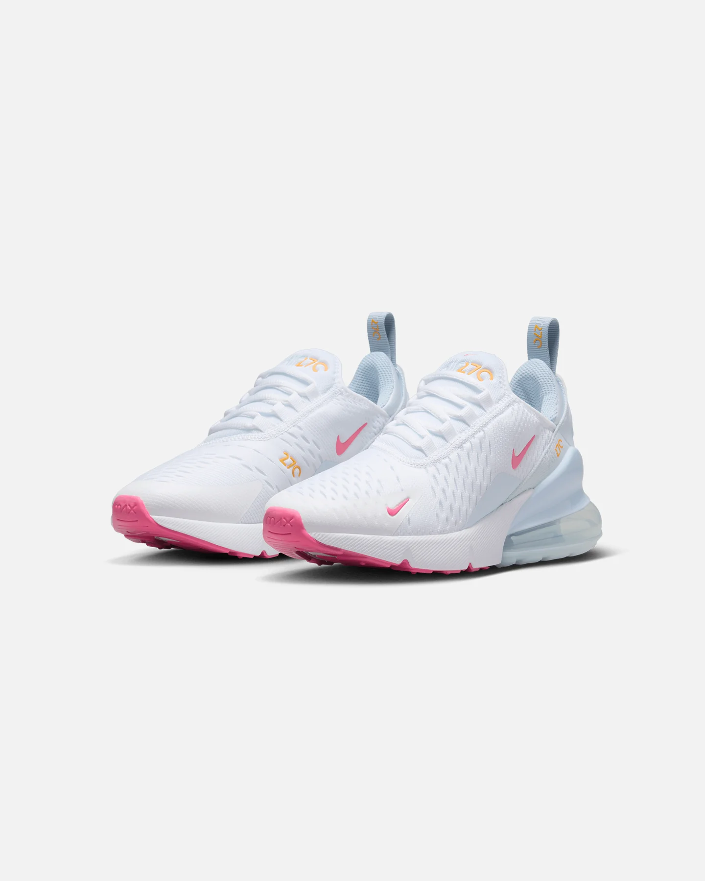 Nike Kid's Air Max 270 (GS) White/Pinksicle - Image 2