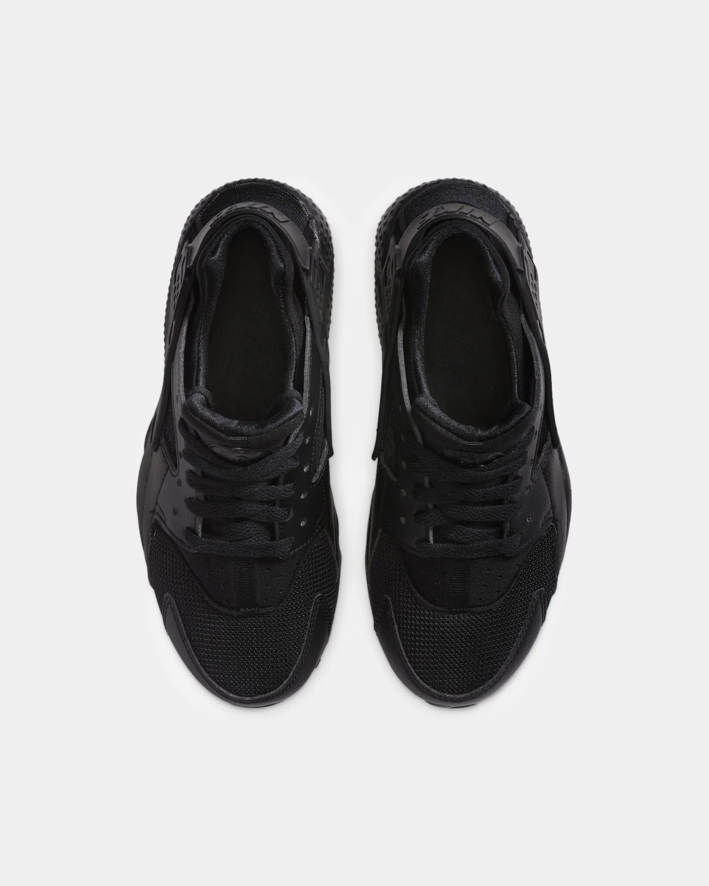 Nike Kids' Huarache Run (GS) Black/Black - Image 7