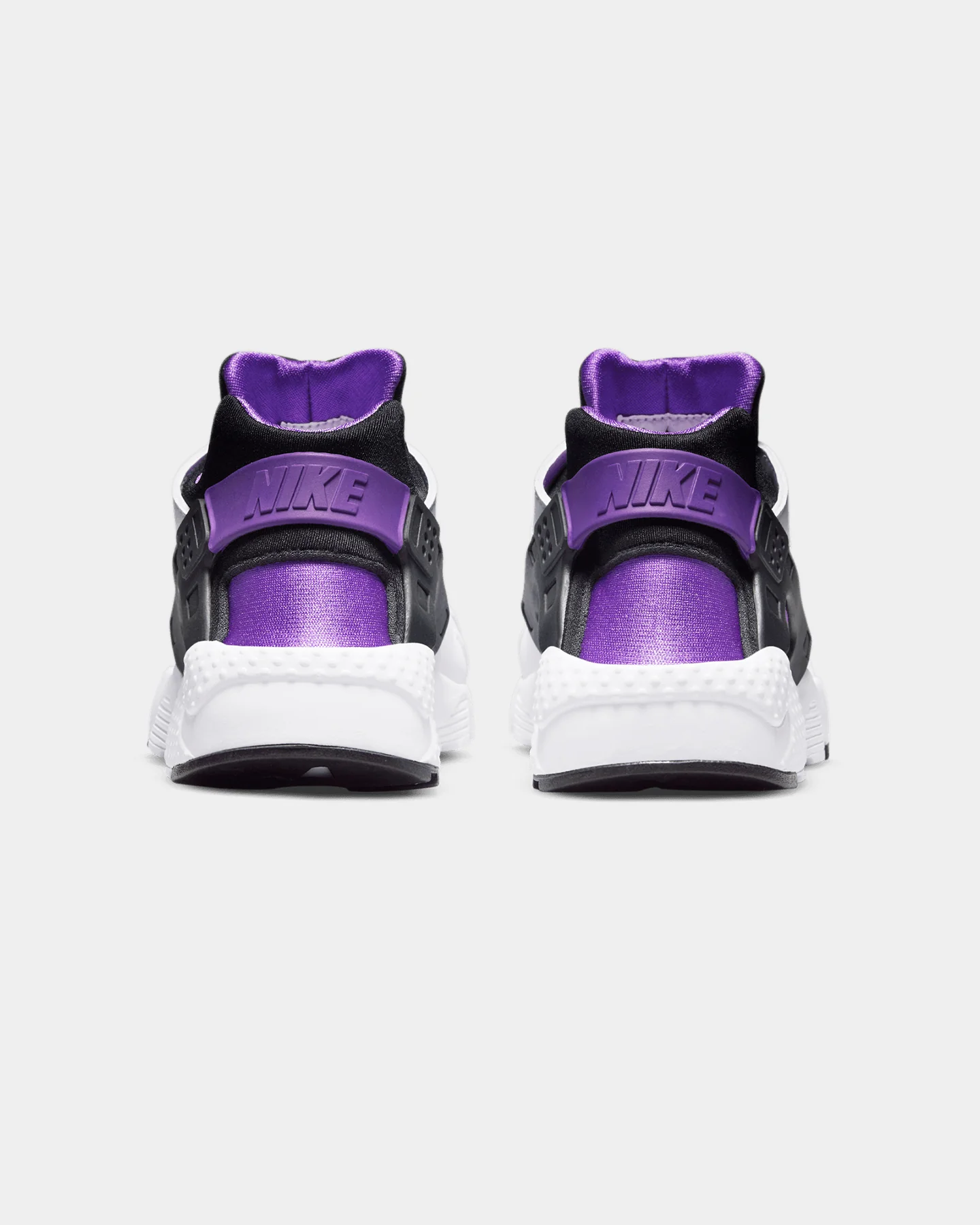 Nike Kid's Huarache Run (GS) White/Black - Image 3