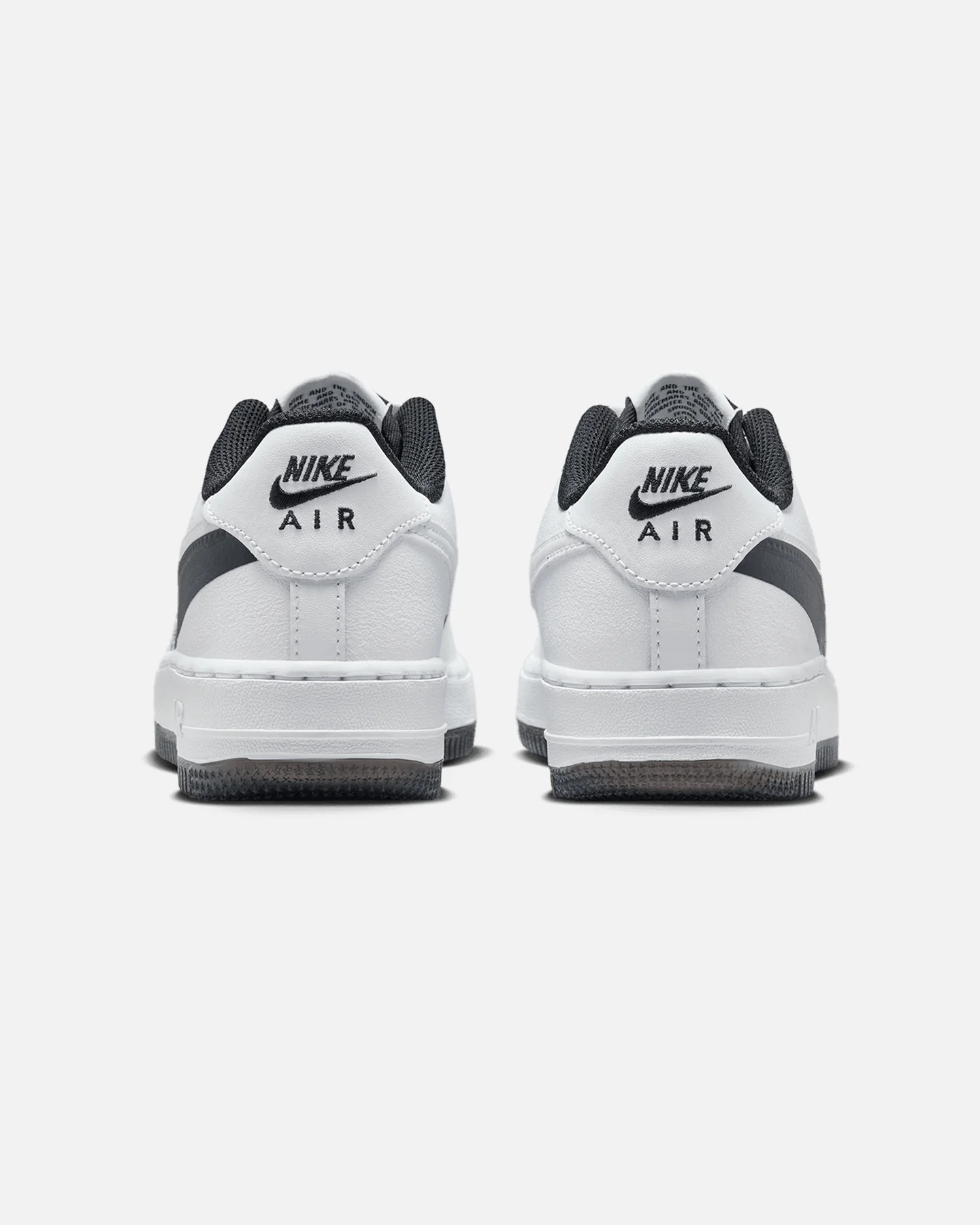 Nike Kids' Air Force 1 LV8 2 (GS) White/White-Black - Image 3