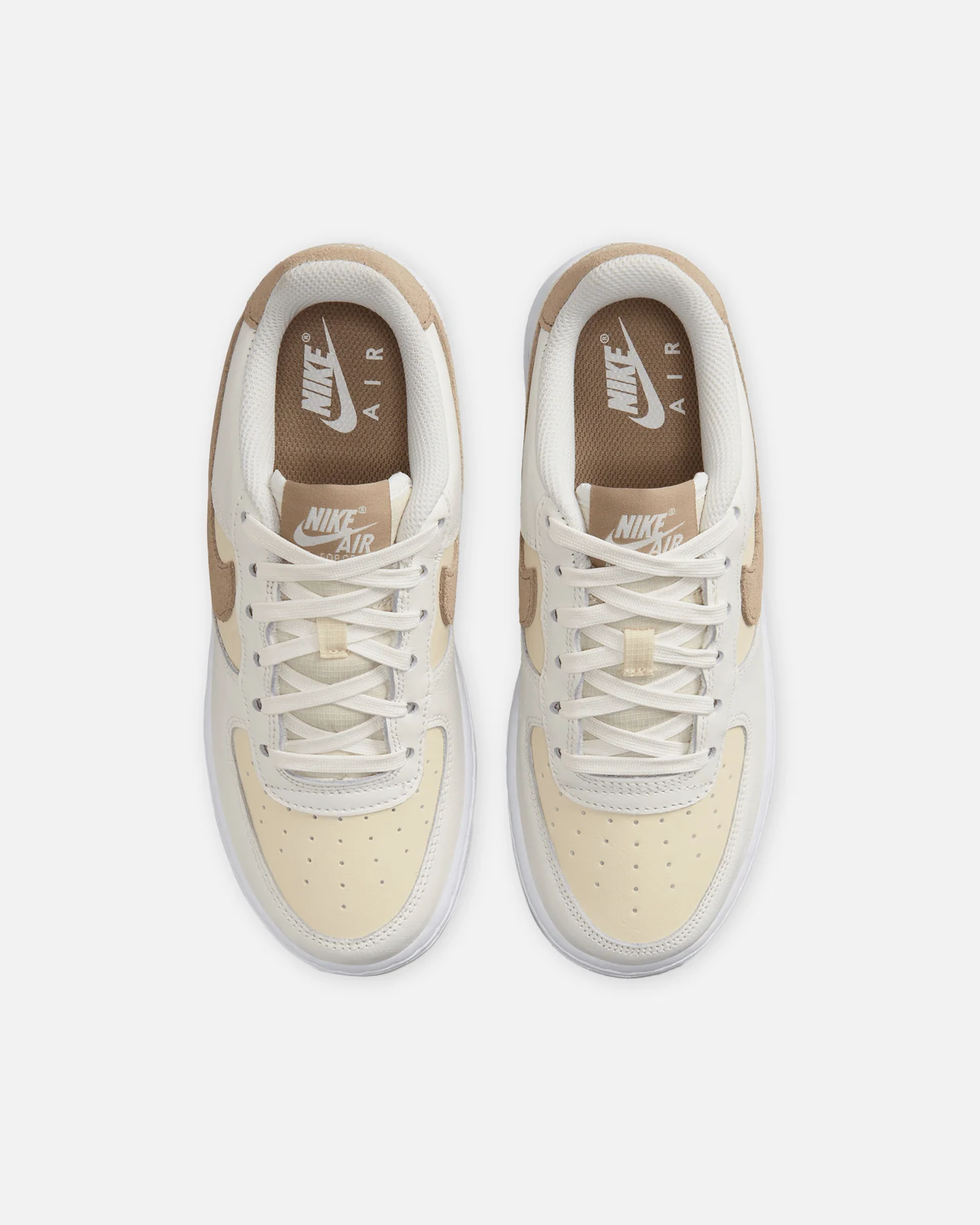 Nike Kids' Air Force 1 LV8 Sail/Khaki-Coco - Image 6