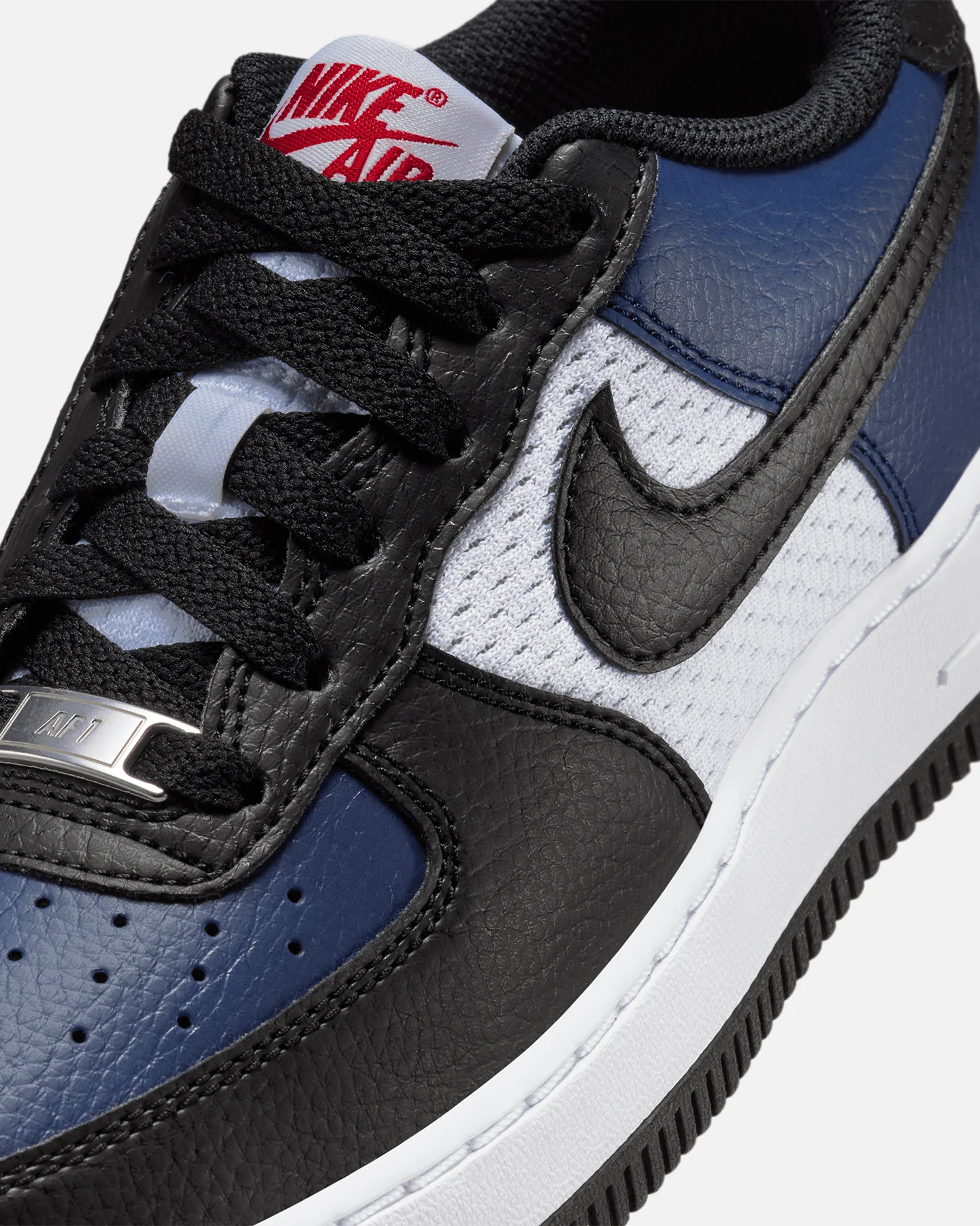 Nike Kids' Air Force (GS) Midnight Navy - Image 6