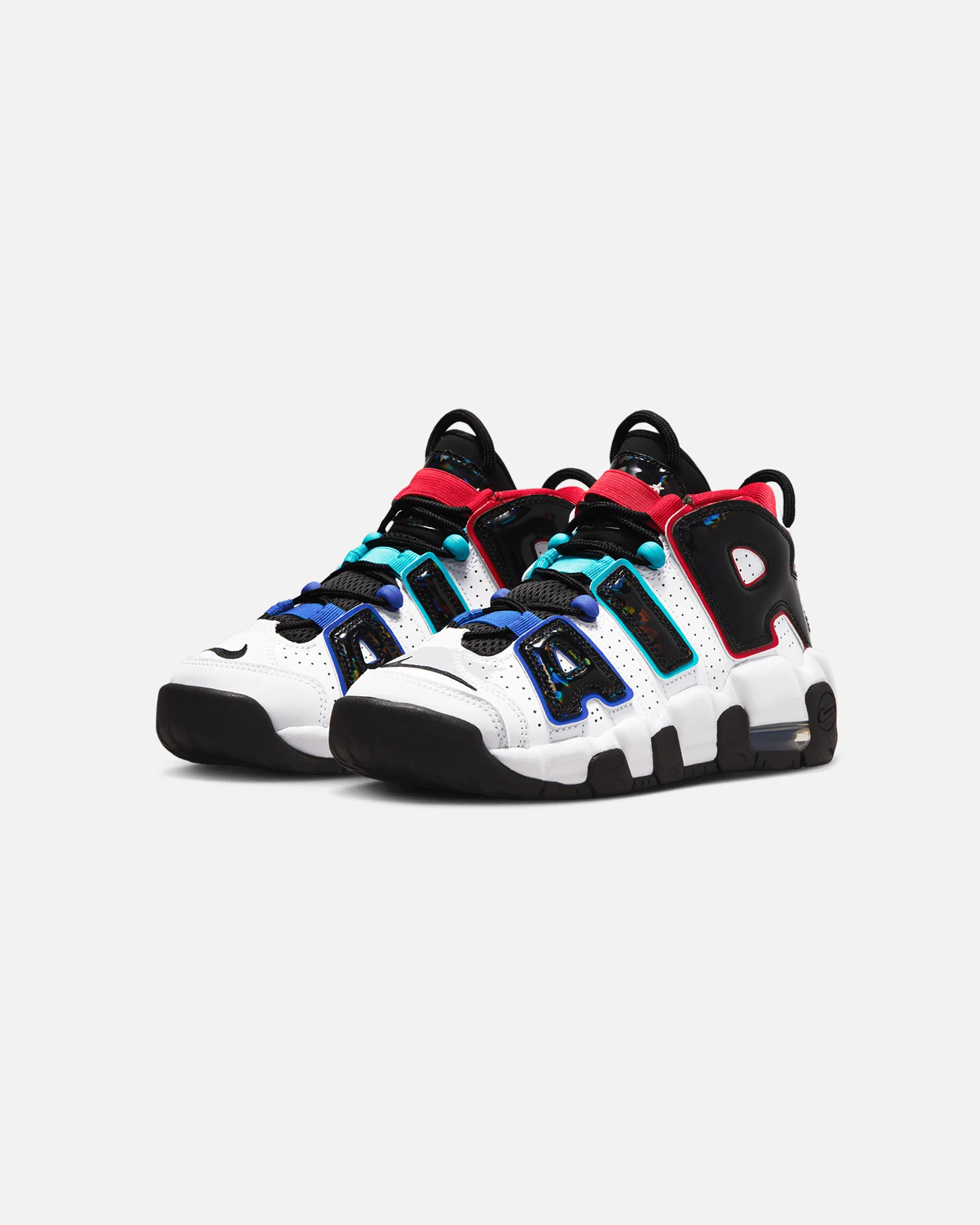 Nike Kids' Air More Uptempo (GS) White/Black - Image 2