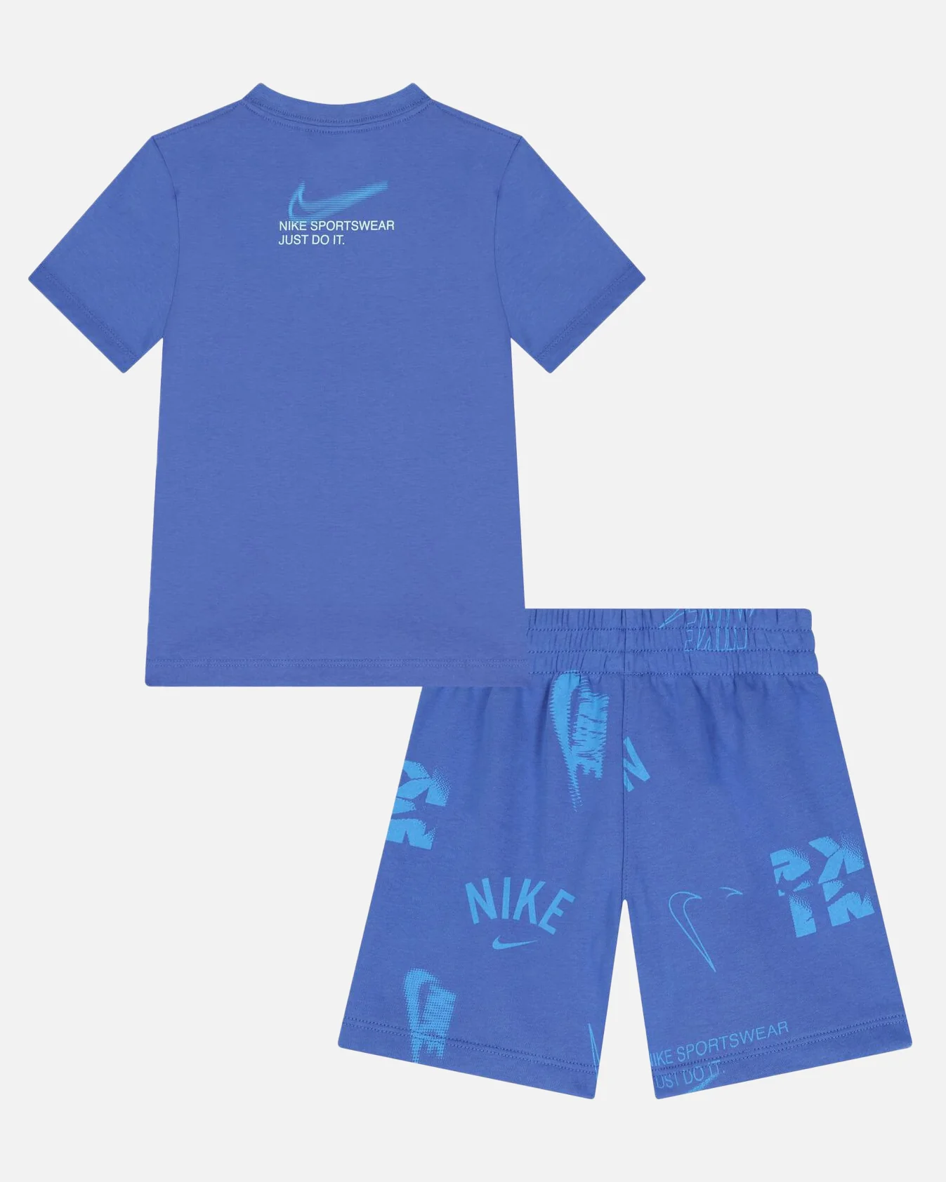 Nike Kids' Club Brand Energy Shorts Set Blue - Image 2