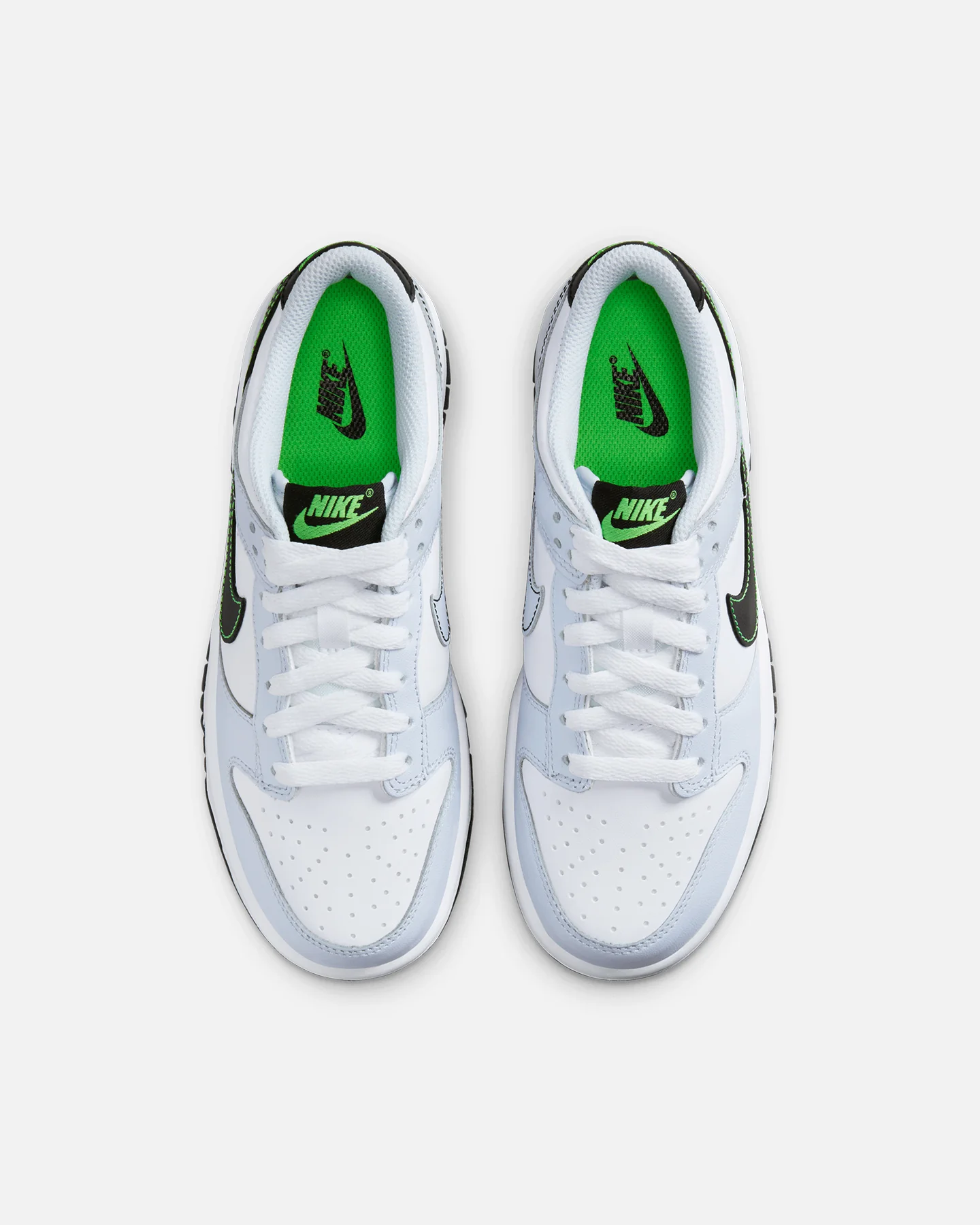 Nike Kids' Dunk Low (GS) White/Black-Football Grey - Image 7