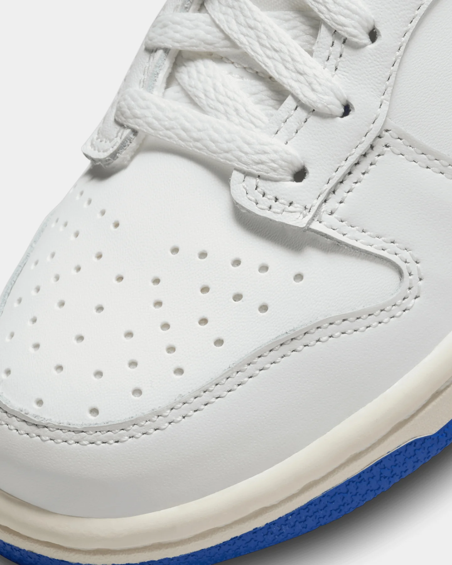 Nike Kids' Dunk Low "White Royal" (GS) Summit White/Hyper Royal - Image 6