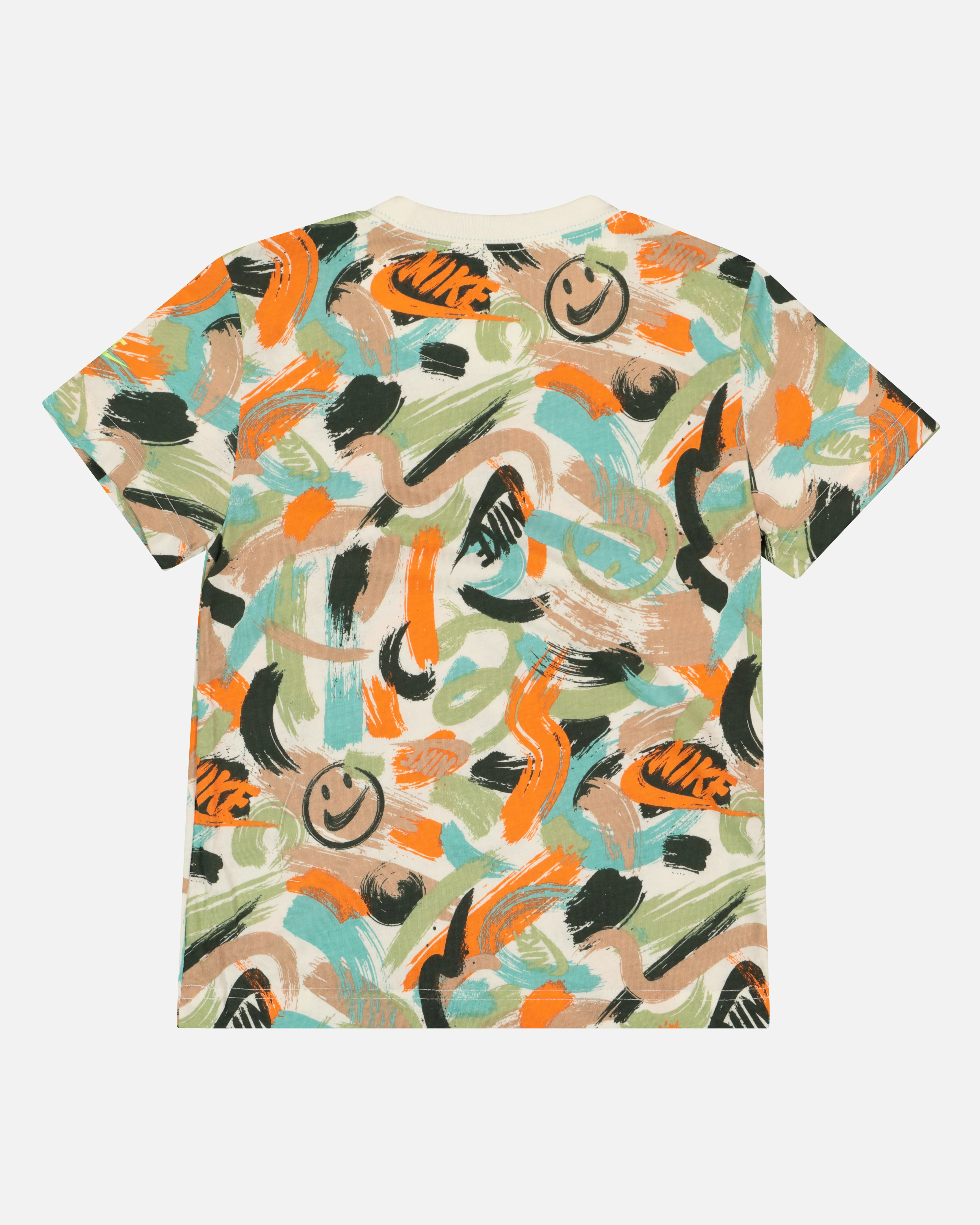 Nike Kids' Express Yourself AOP T-Shirt Sail - Image 3