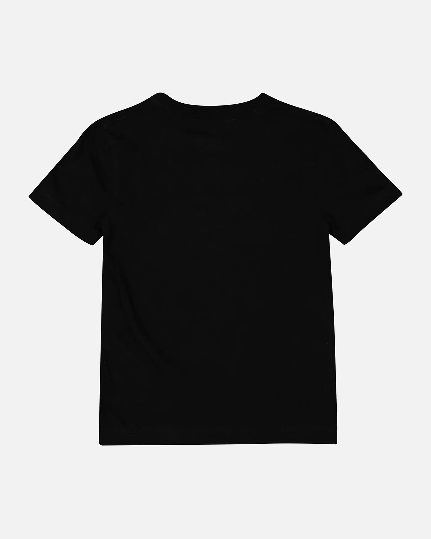Nike Kids' Just Do It Swoosh Split T-Shirt Black - Image 2