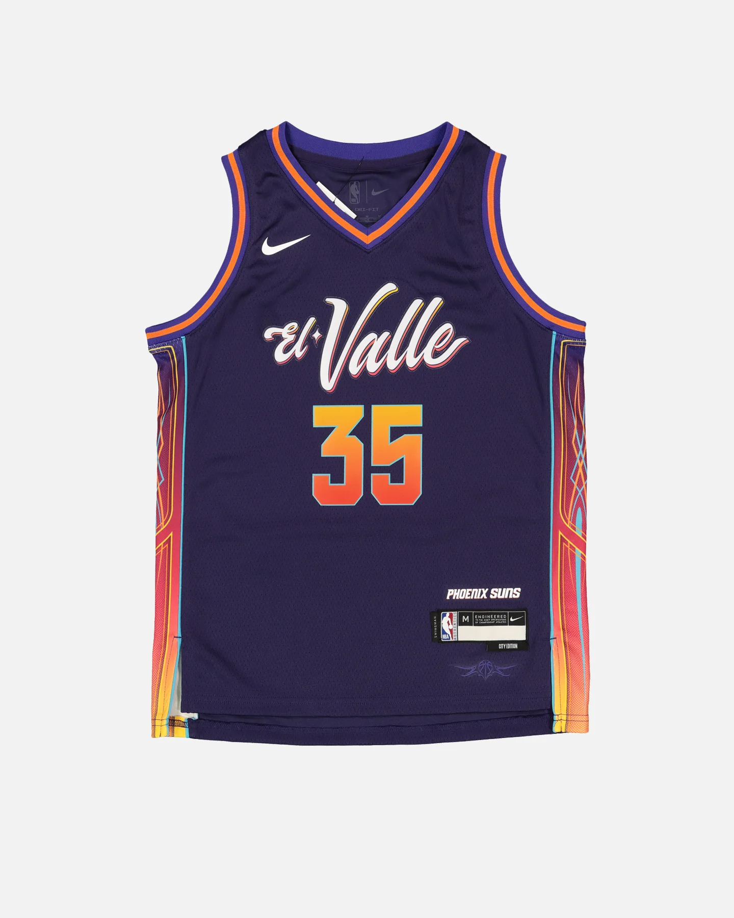 Nike Kids' Phoenix Suns Kevin Durant City Edition 2023/24 Swingman Jersey ink - Image 4