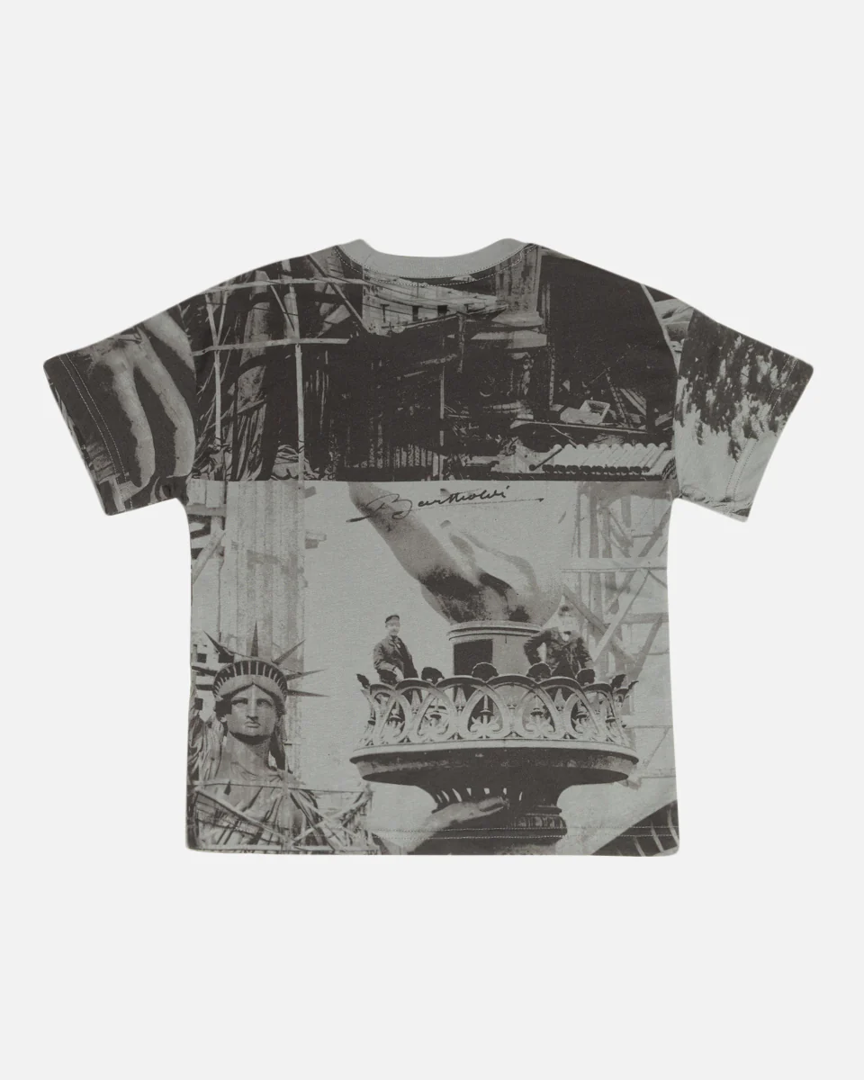 Nike Kids' Soccer French Football Federation T-Shirt Iron Grey - Image 2