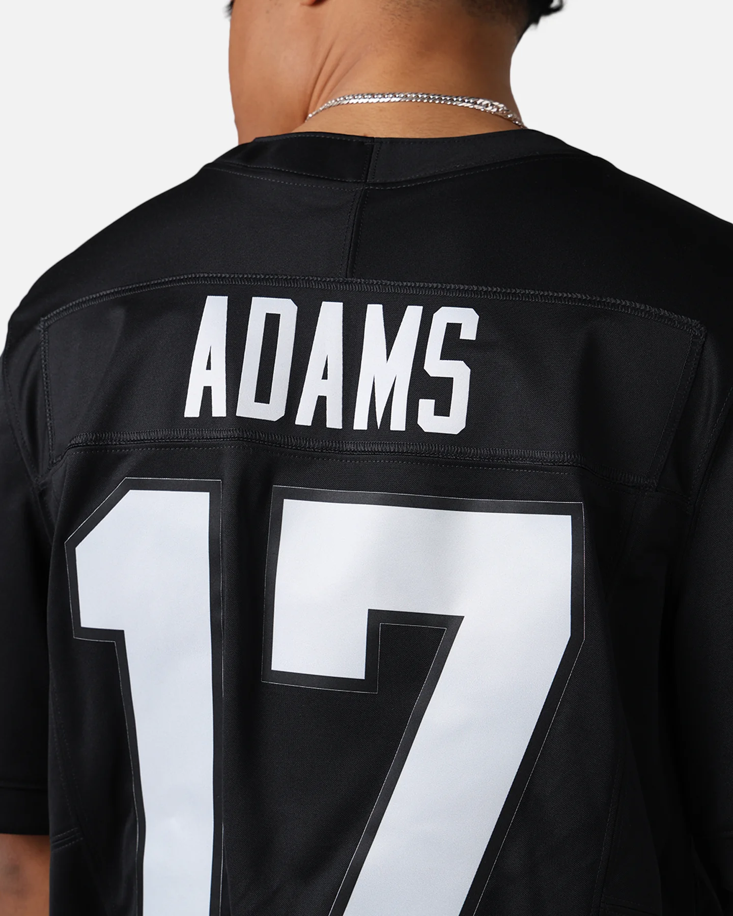 Nike Las Vegas Raiders Davante Adams #17 Limited Home Jersey Black - Image 10