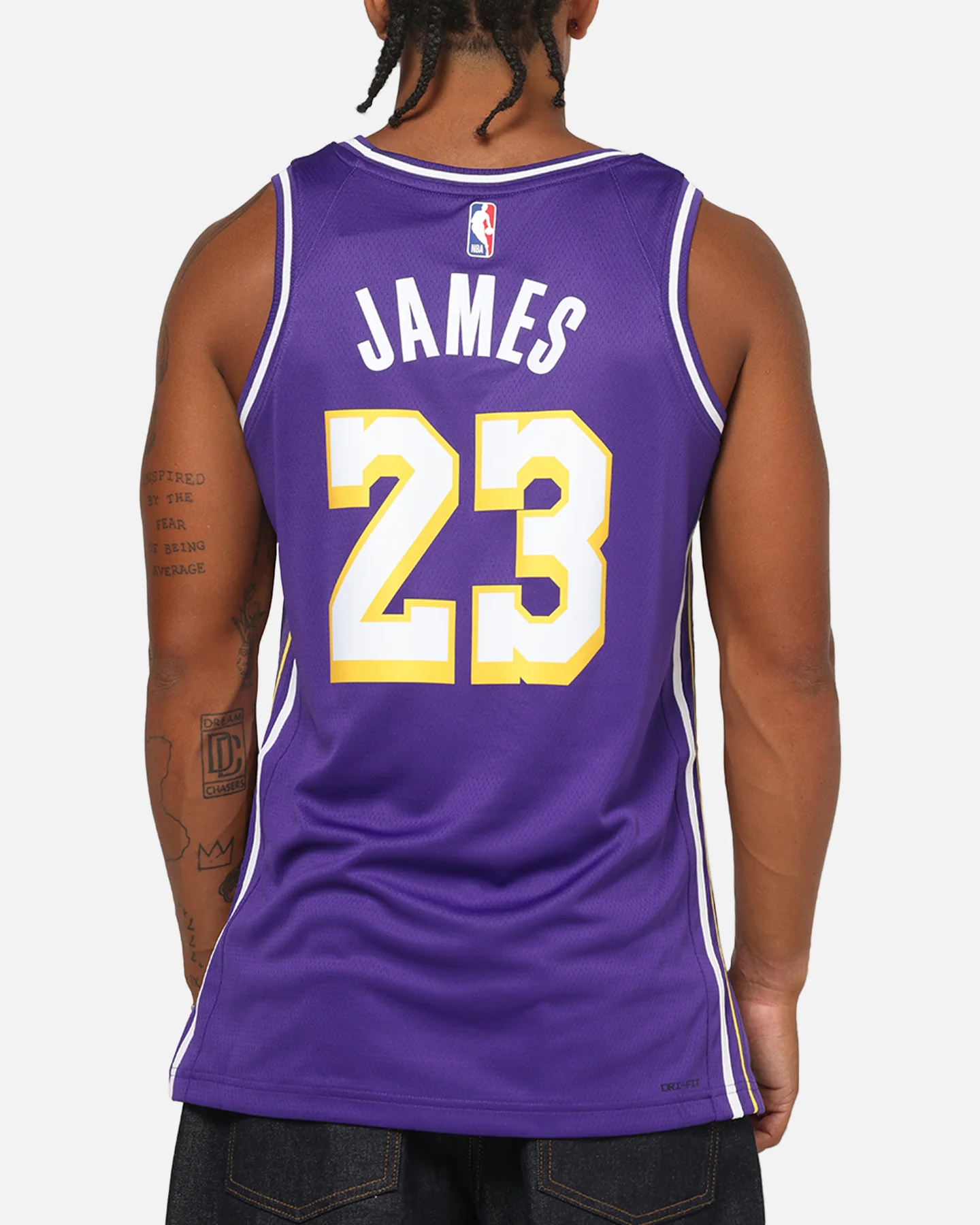 Nike LeBron James Los Angeles Lakers 2025/26 Statement Edition Dri-FIT NBA Swingman Jersey Field Purple - Image 2