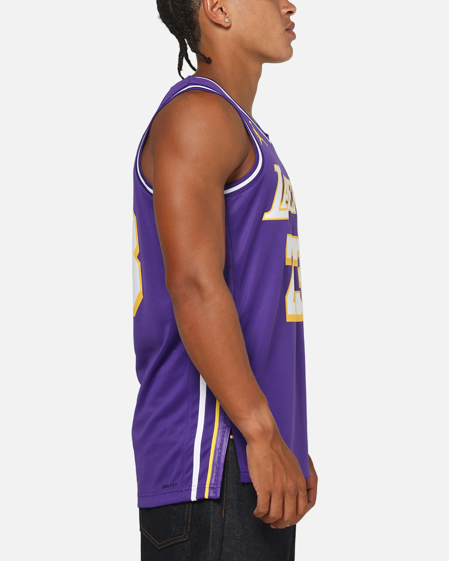 Nike LeBron James Los Angeles Lakers 2025/26 Statement Edition Dri-FIT NBA Swingman Jersey Field Purple - Image 5