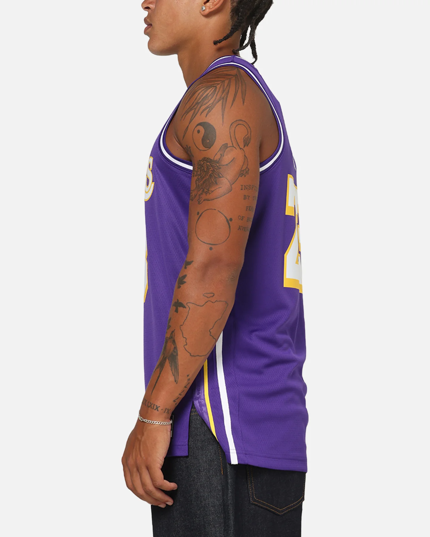 Nike LeBron James Los Angeles Lakers 2025/26 Statement Edition Dri-FIT NBA Swingman Jersey Field Purple - Image 6