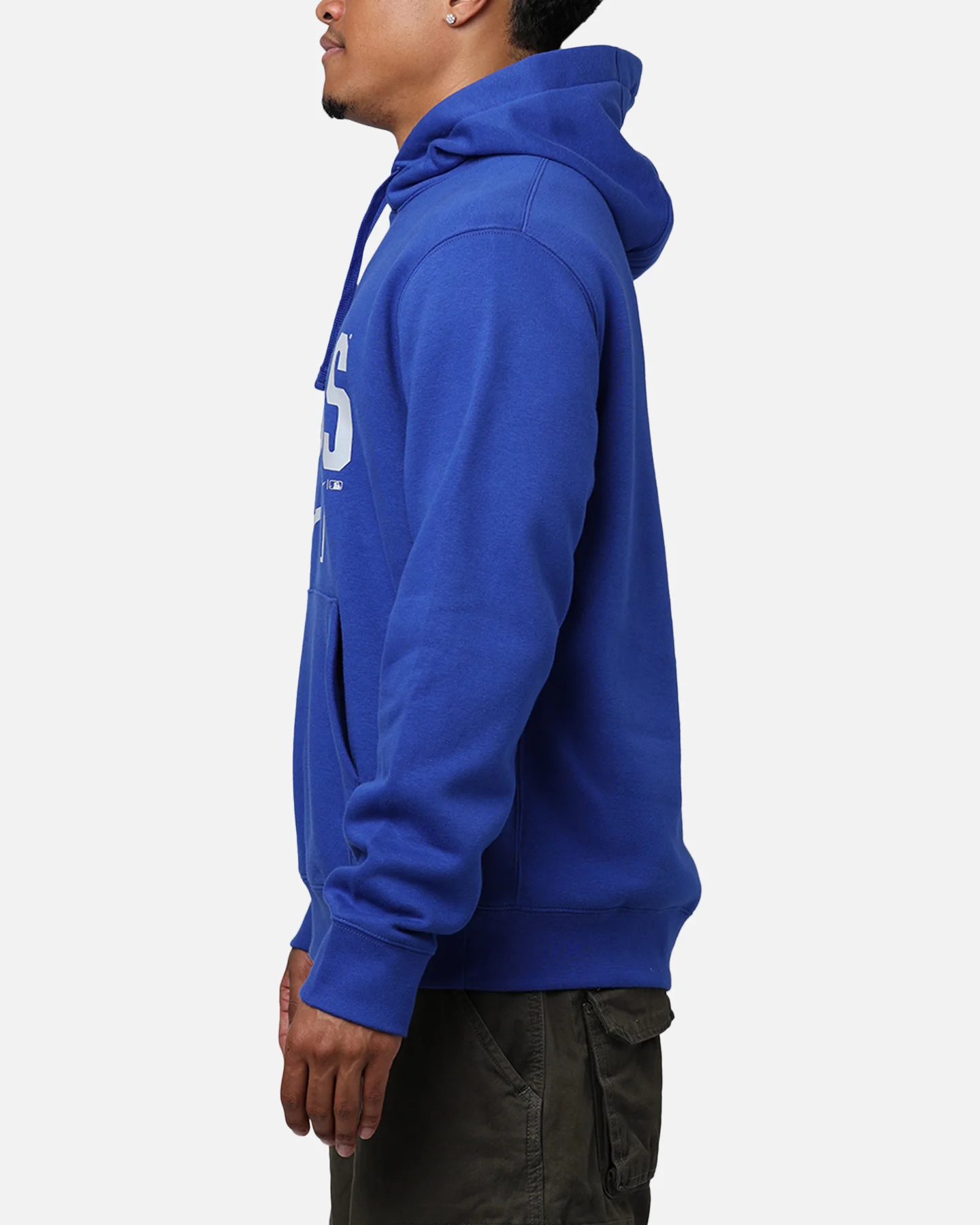 Nike Los Angeles Dodgers Club Slack Hoodie Rush Blue - Image 5