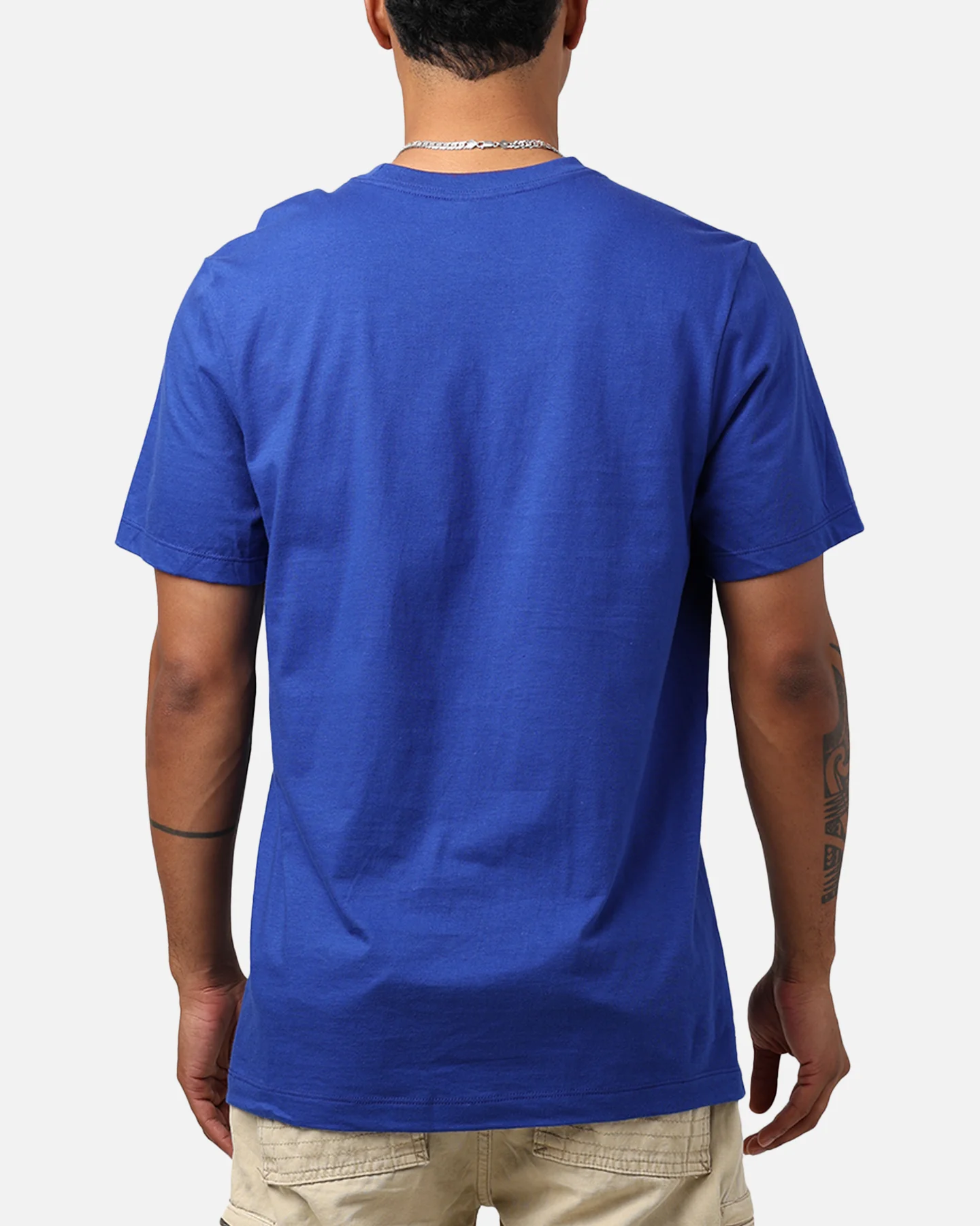 Nike Los Angeles Dodgers Fuse Large Logo T-Shirt Rush Blue - Image 2