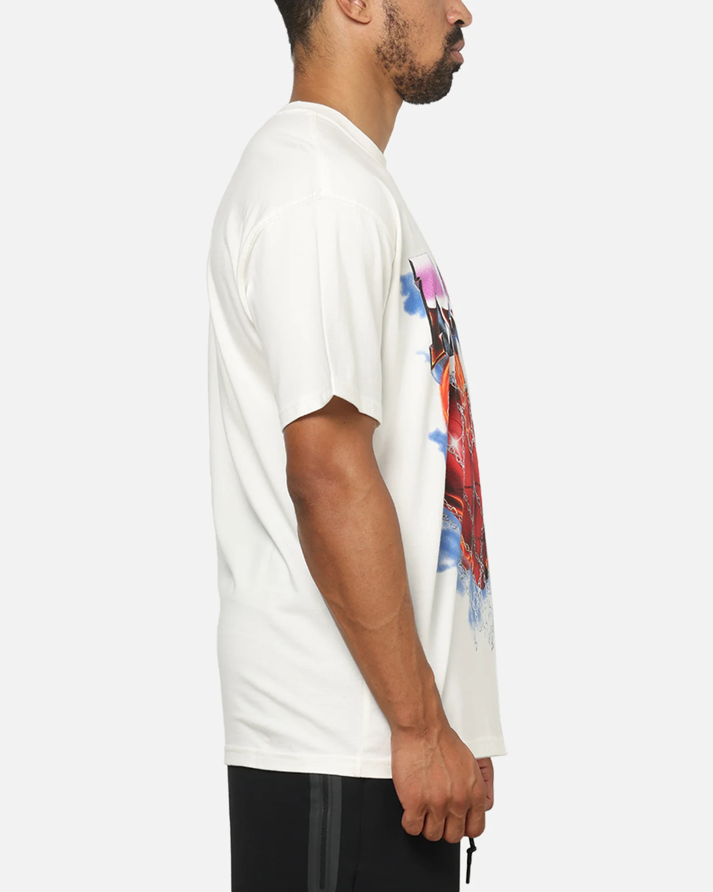 Nike Max90 Basketball T-Shirt White - Image 4