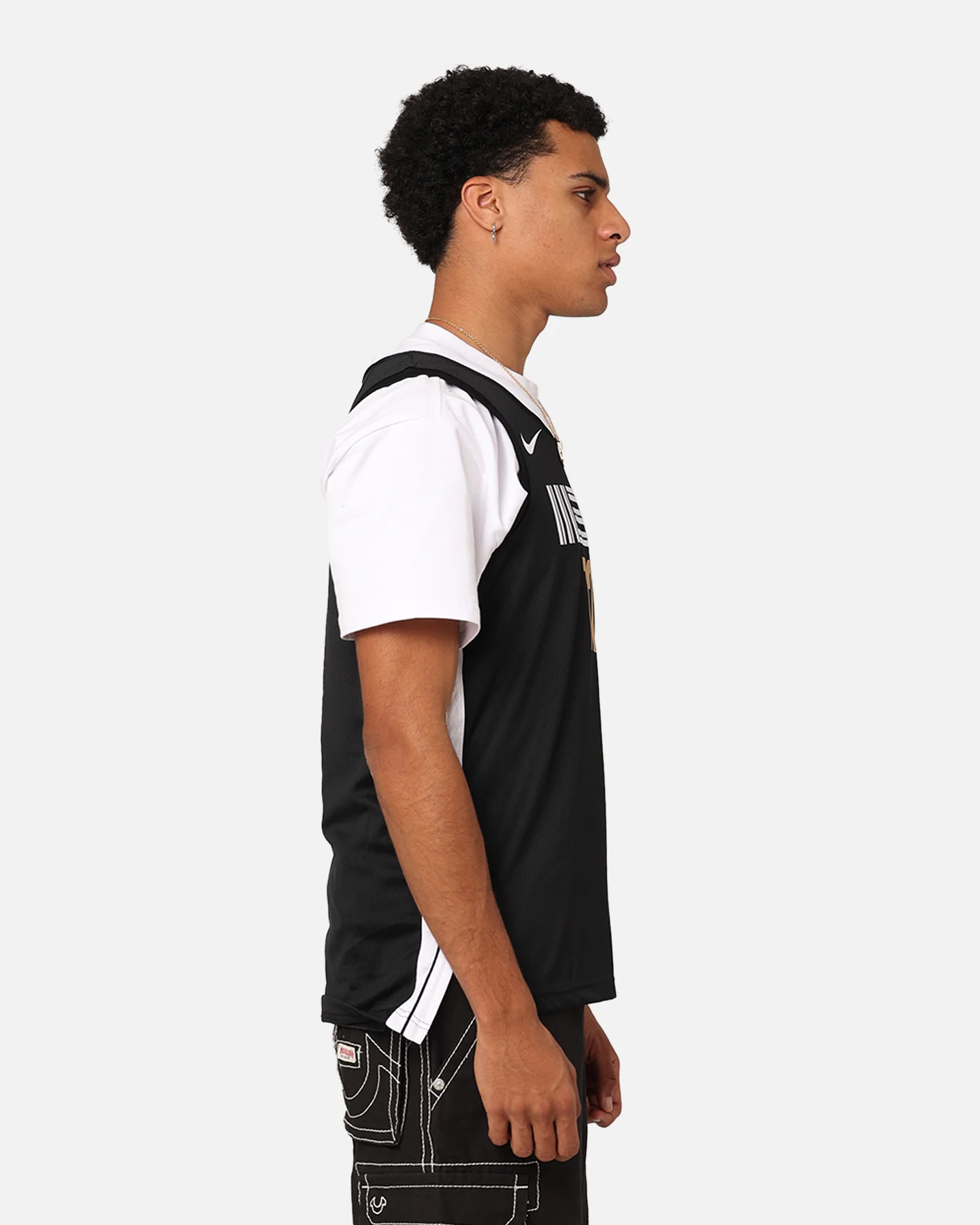 Nike Memphis Grizzlies Ja Morant Dri-FIT Swingman Jersey Black - Image 6