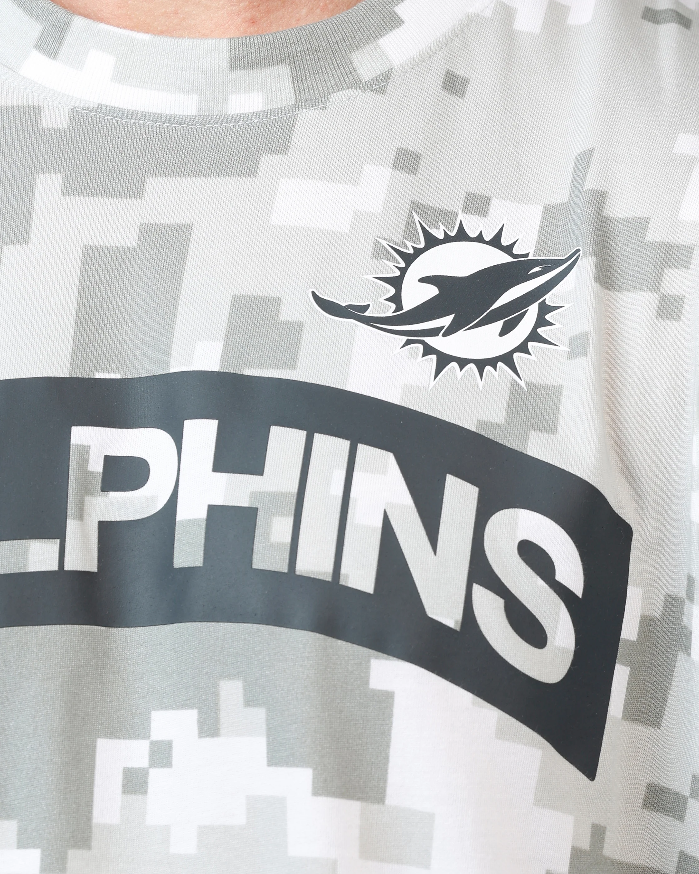 Nike Miami Dolphins Salute to Service T-Shirt Camouflage - Image 8