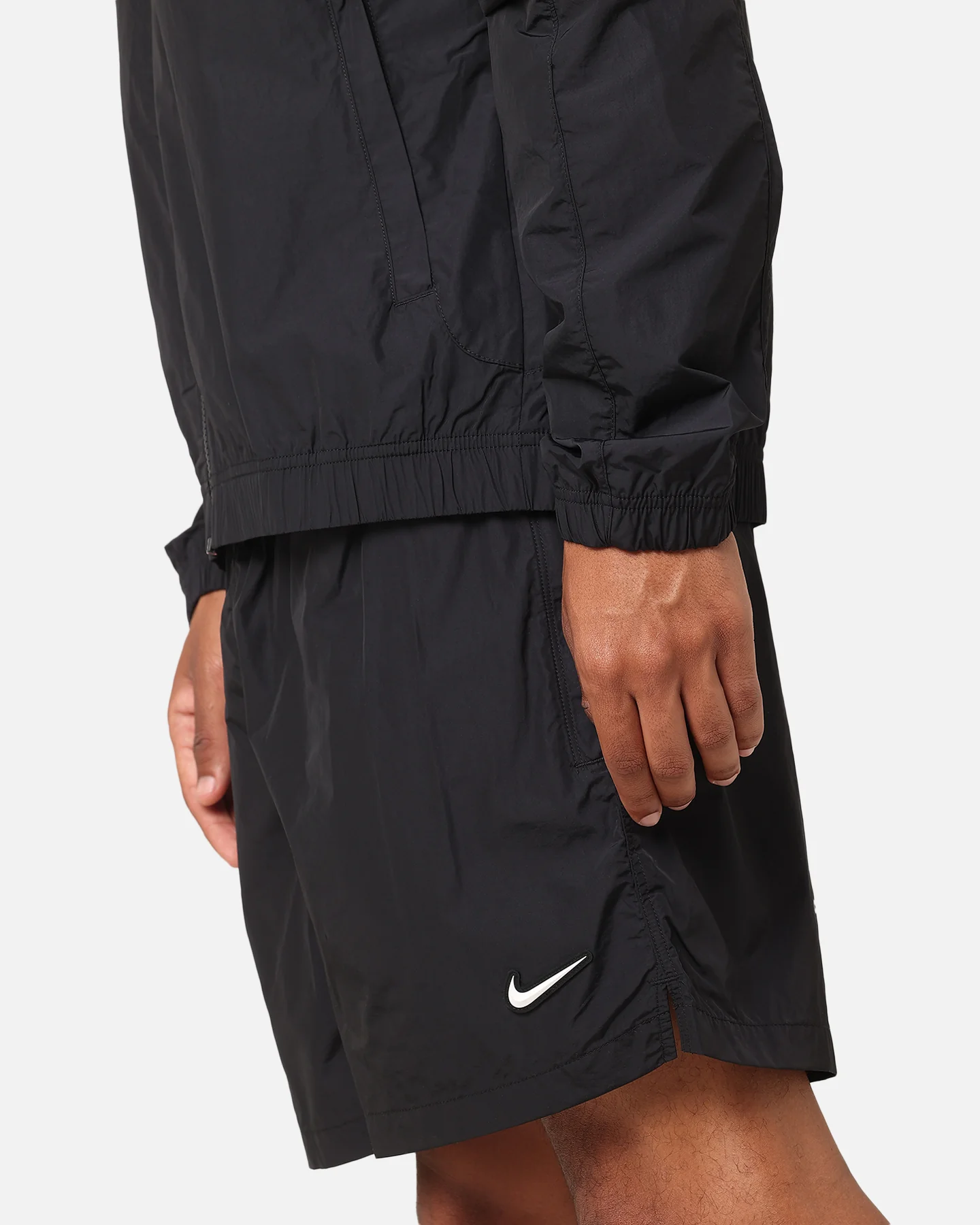 Nike Nocta Cardinal Nylon Shorts Black - Image 3