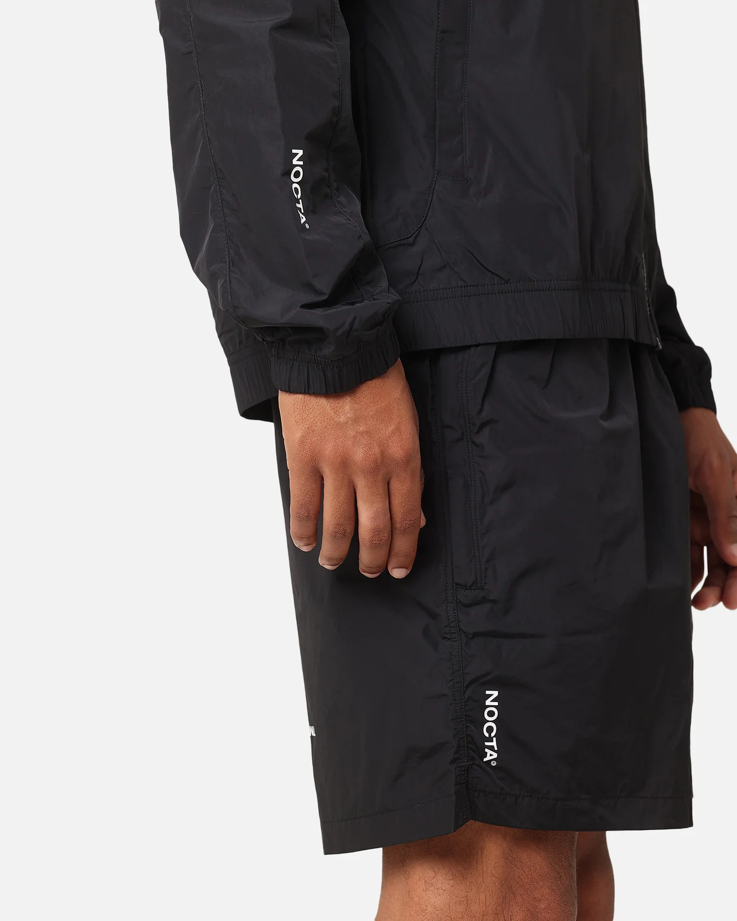 Nike Nocta Cardinal Nylon Shorts Black - Image 4