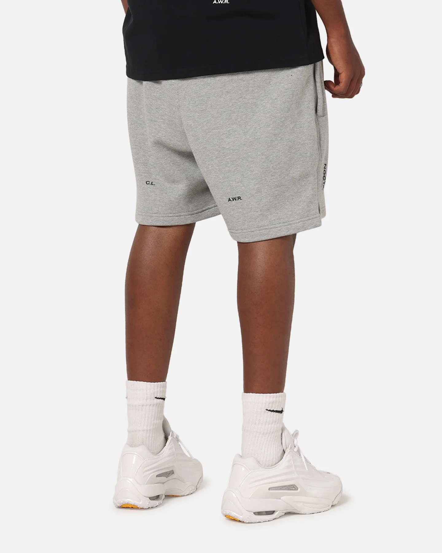Nike Nocta Fleece CS Fleece Shorts Dark Grey Heather - Image 6