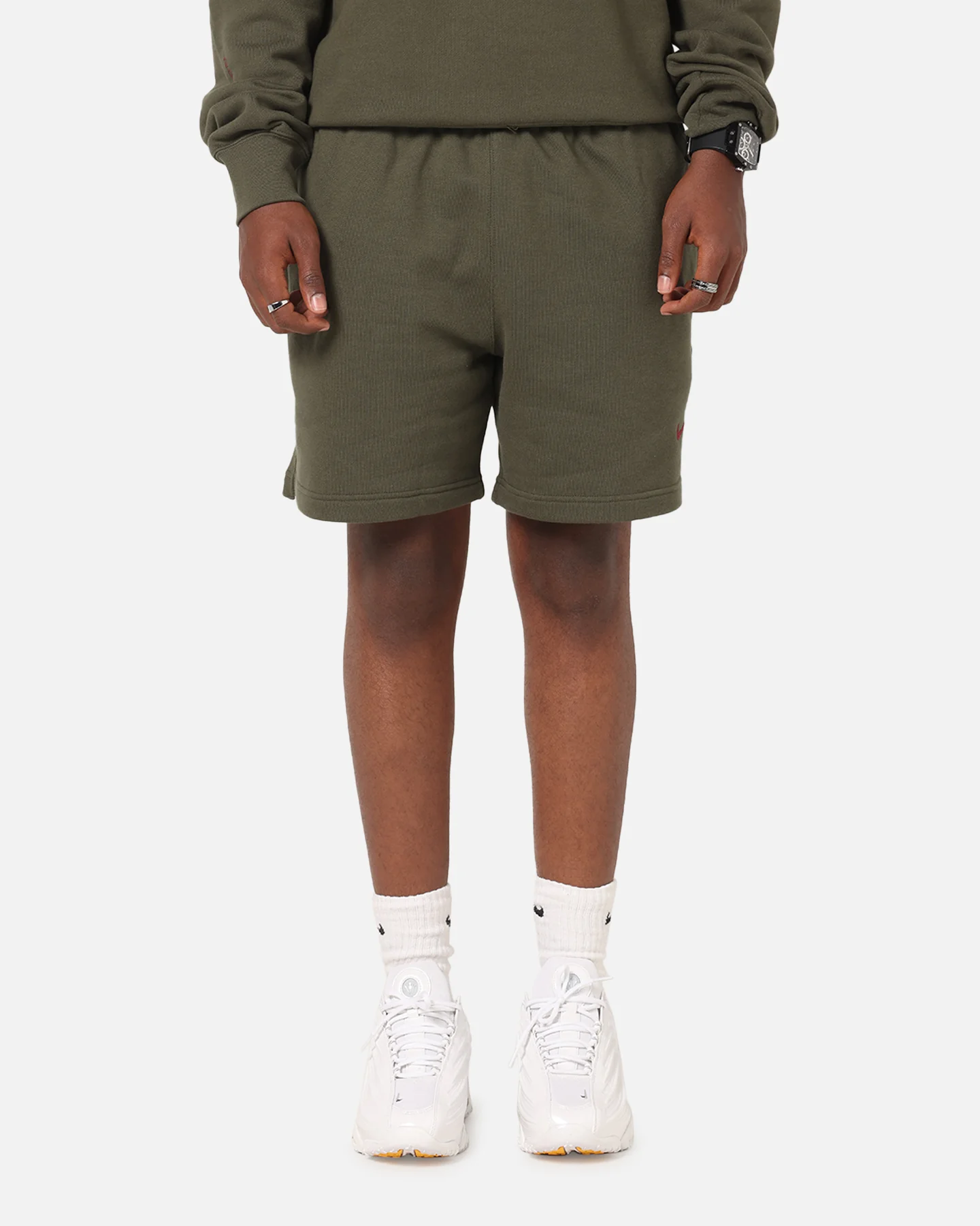 Nike Nocta Fleece CS Fleece Shorts Khaki - Image 5