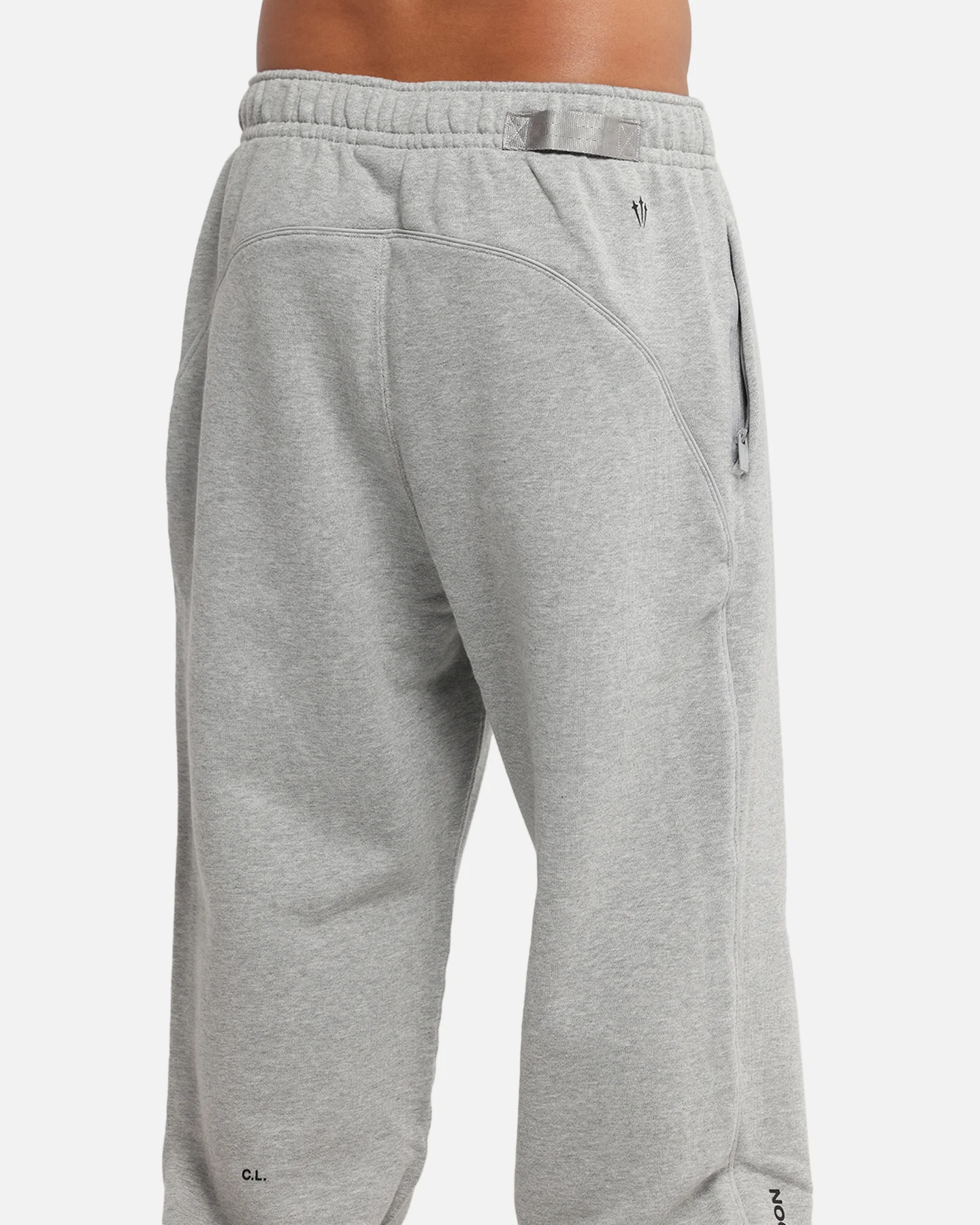 Nike Nocta Fleece CS Sweat Pants Black/Black/White - Image 8