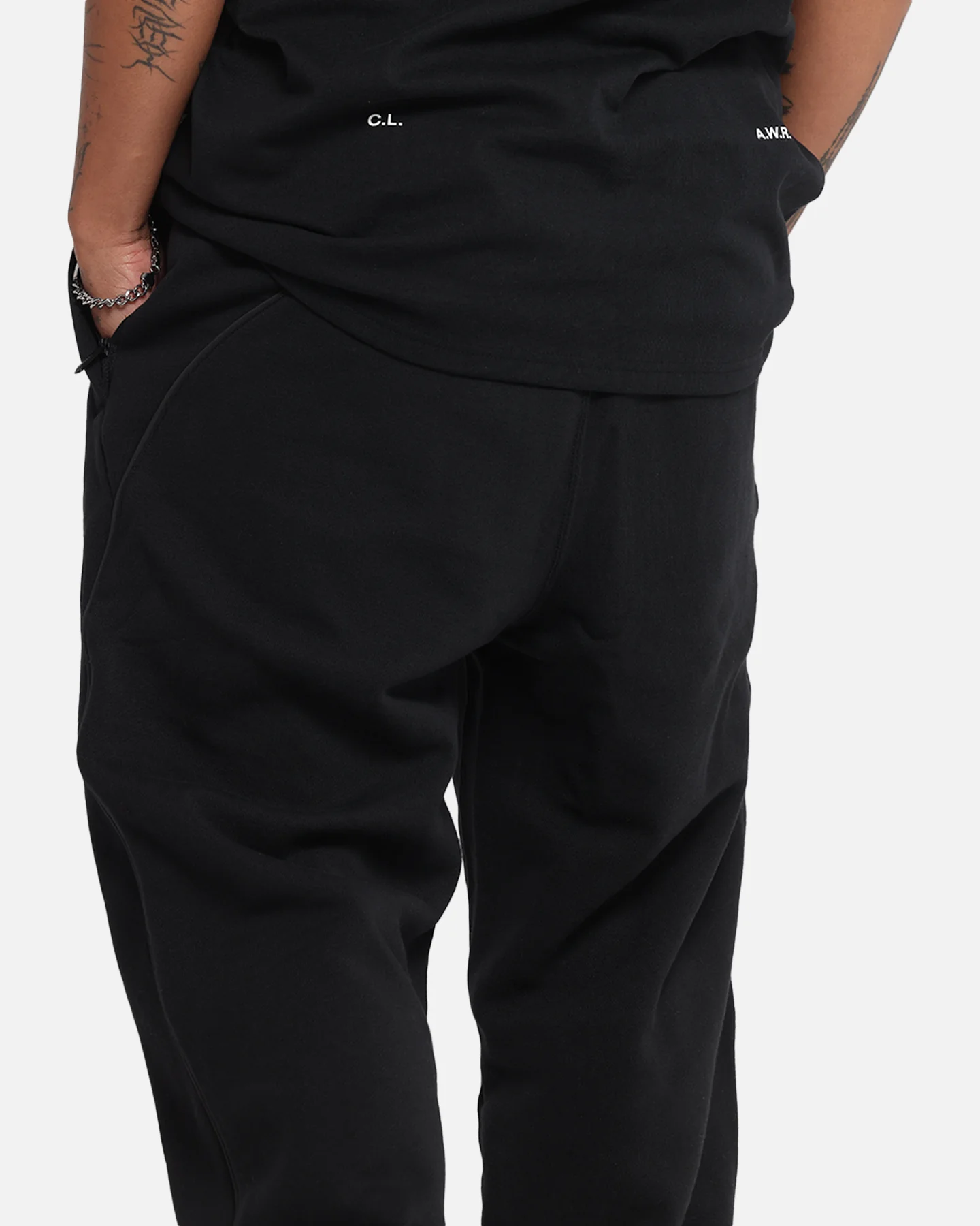 Nike Nocta Fleece CS Sweat Pants Black/White - Image 4