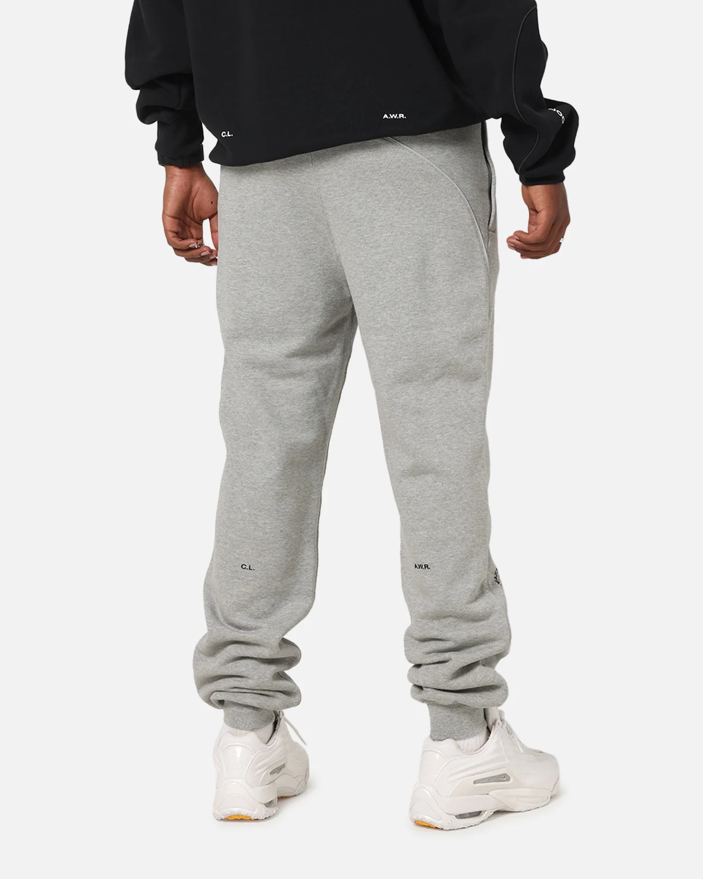 Nike Nocta Fleece CS Sweat Pants Dark Grey Heather - Image 6