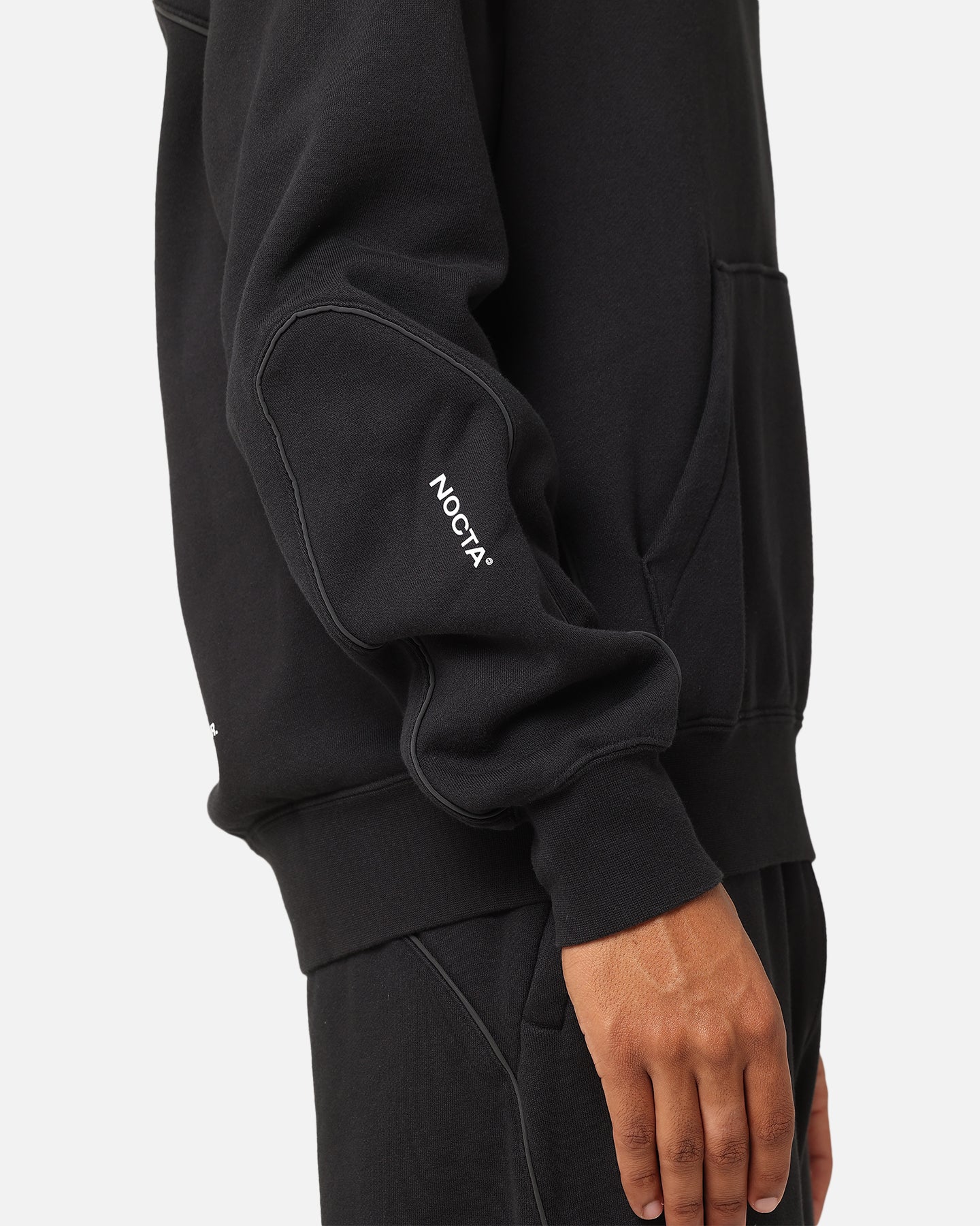 Nike Nocta Fleece Hoodie Black - Image 6