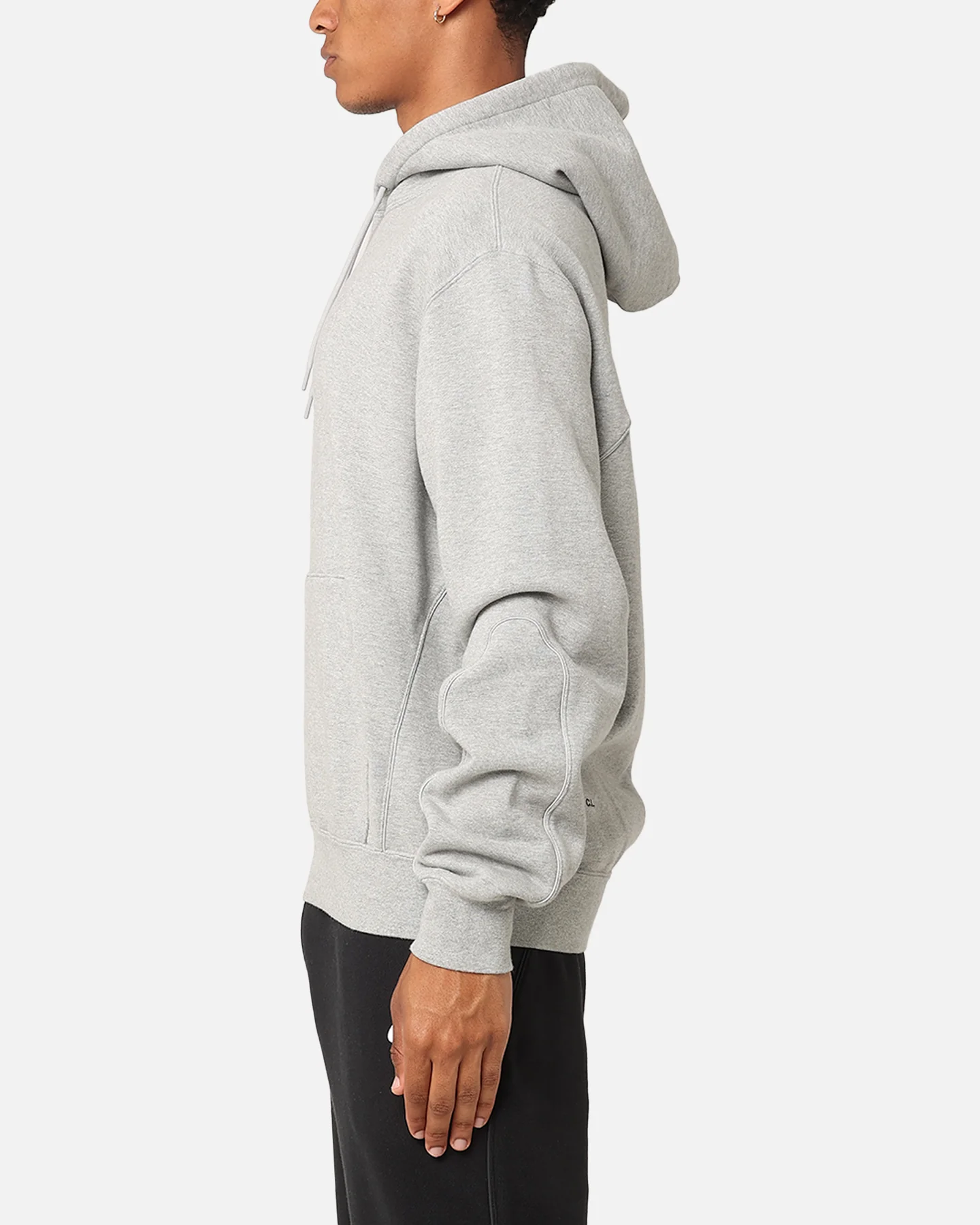 Nike Nocta Fleece Hoodie Dark Grey Heather - Image 5