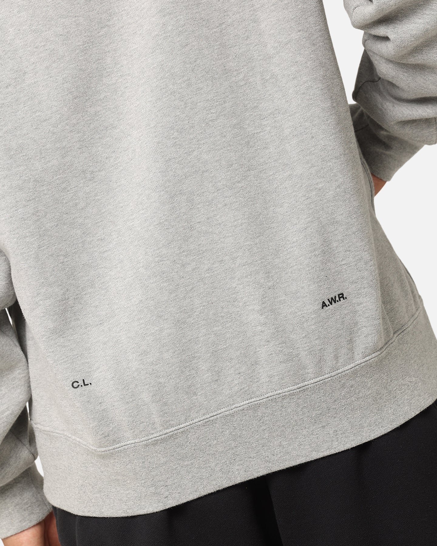 Nike Nocta Fleece Hoodie Dark Grey Heather - Image 7