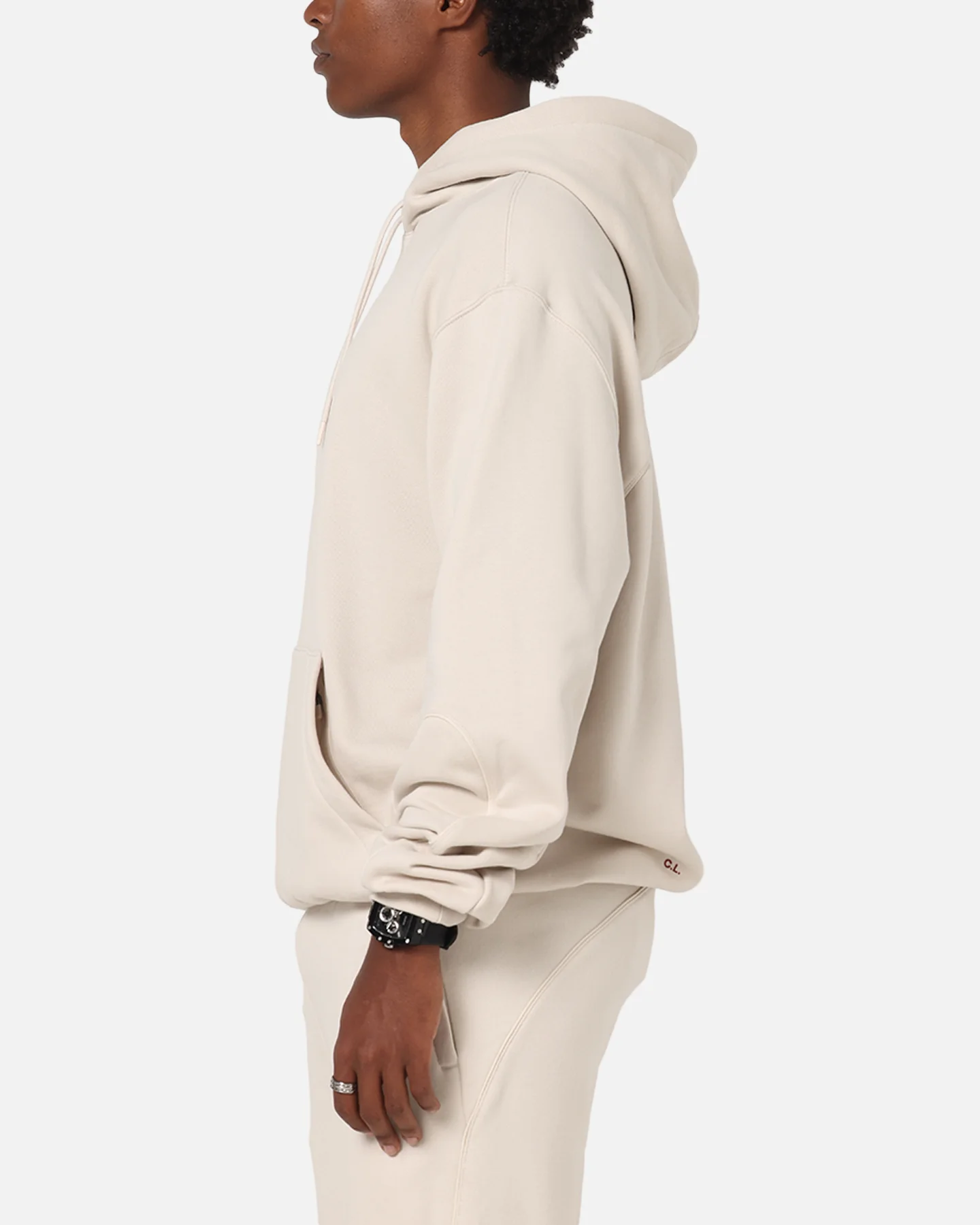 Nike Nocta Fleece Hoodie Lt Orewood Brown - Image 5
