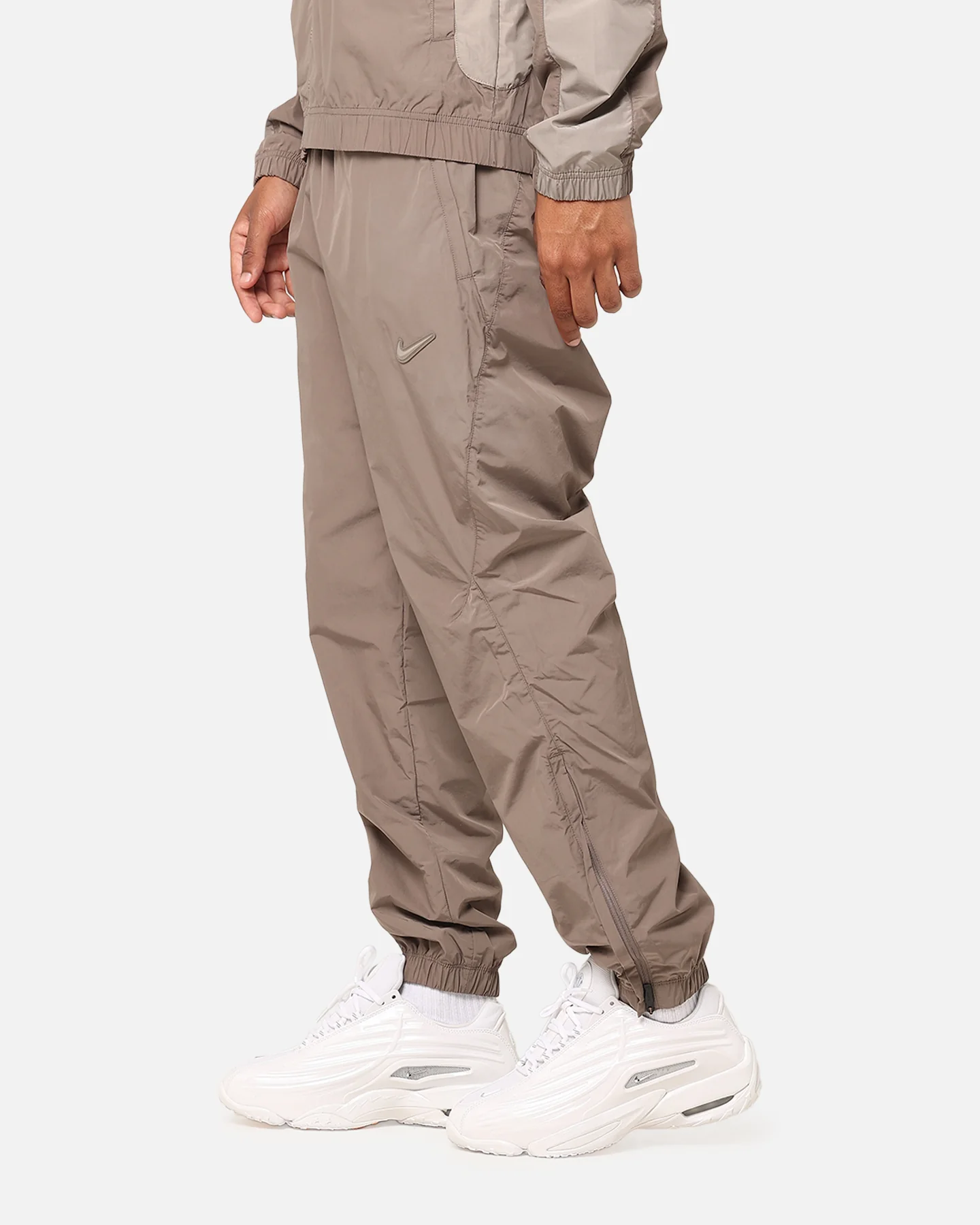 Nike Nocta Northstar Nylon Track Pants Olive Grey - Image 4