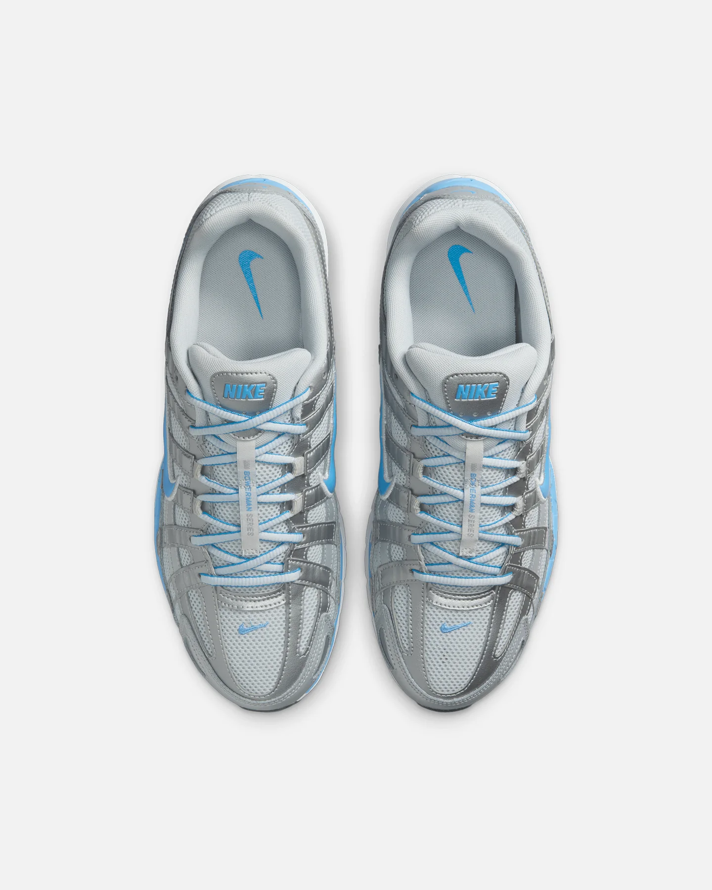 Nike P-6000 Platinum/University Blue - Image 7
