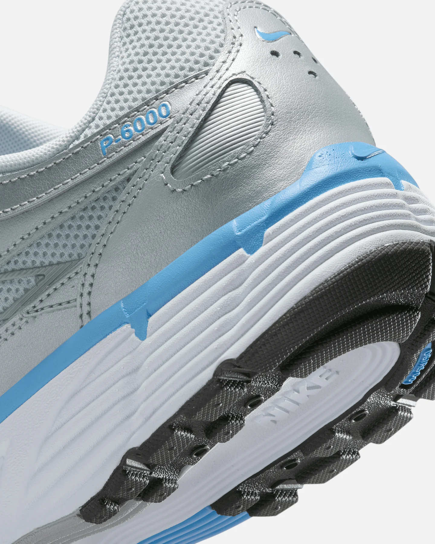 Nike P-6000 Platinum/University Blue - Image 8