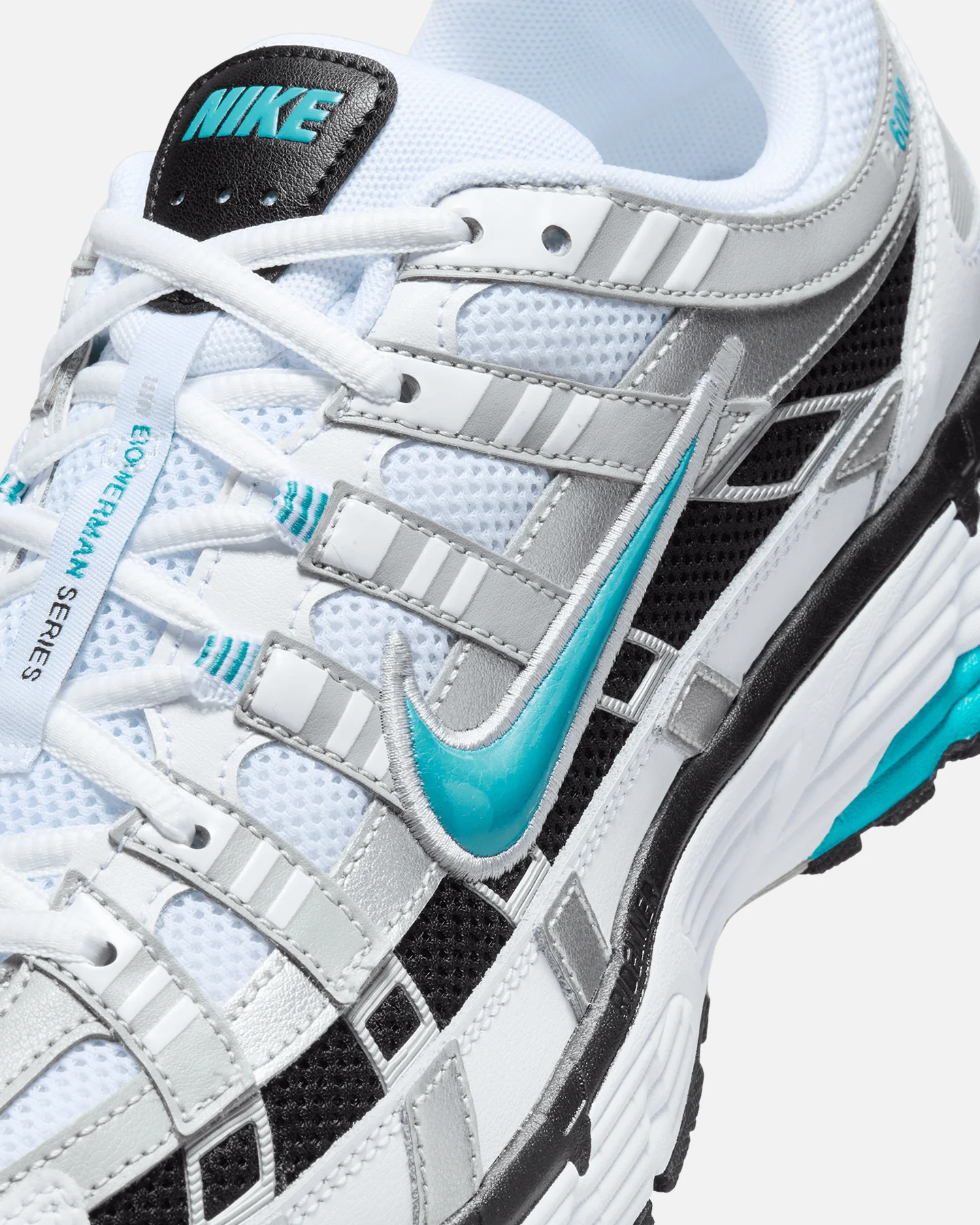 Nike P-6000 White/Dusty Cactus - Image 4