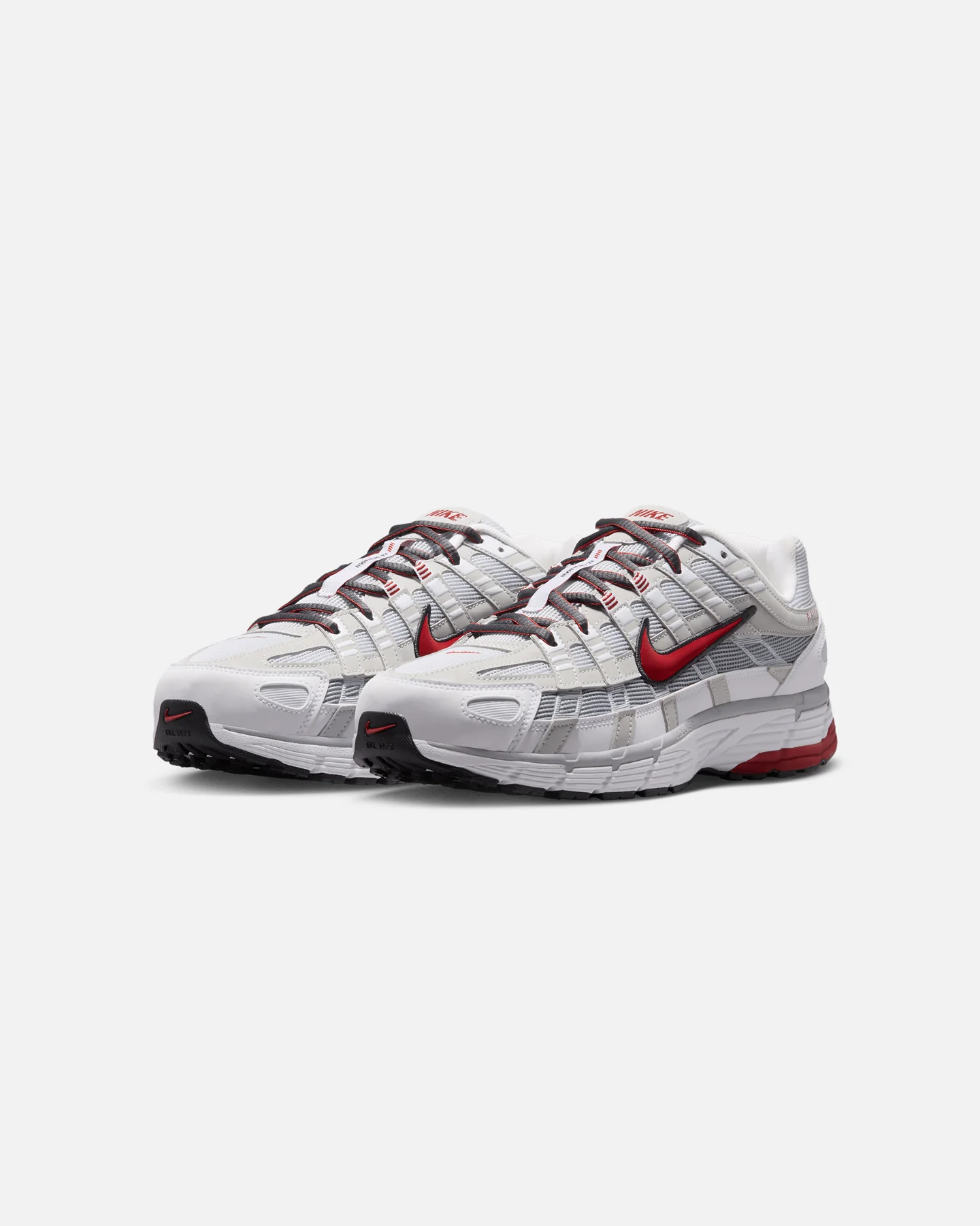 Nike P-6000 White/Red - Image 2