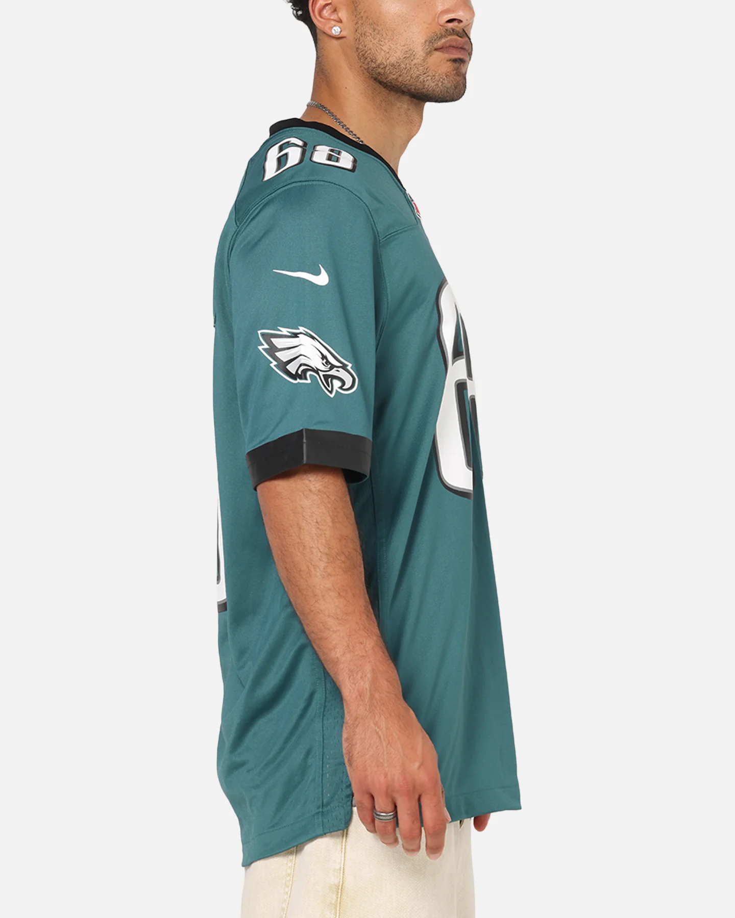 Nike Philadelphia Eagles Jordan Mailata #68 Home Game NFL Jersey Teal - Image 5