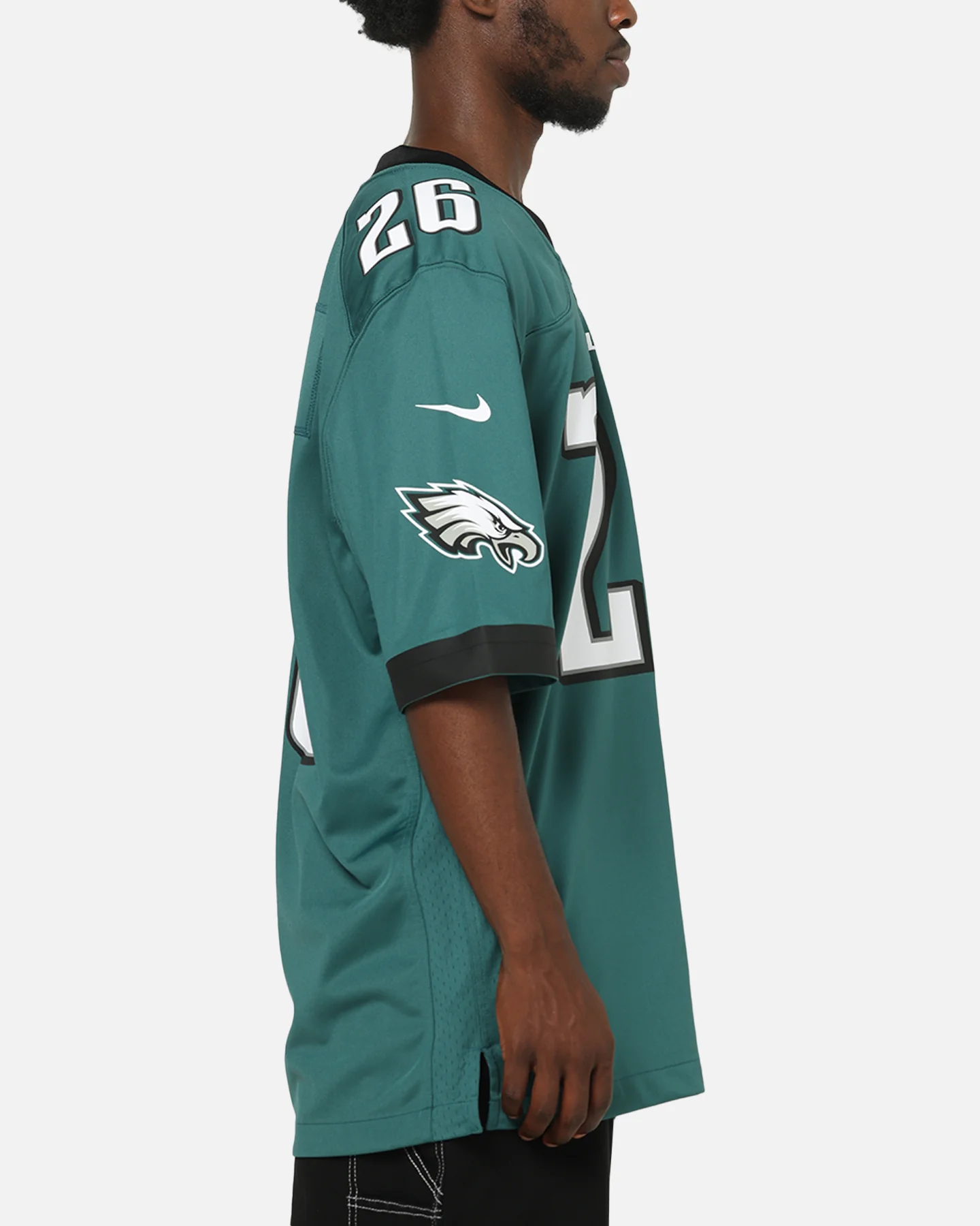 Nike Philadelphia Eagles Saquon Barkley #26 Home Game NFL Jersey Teal - Image 5