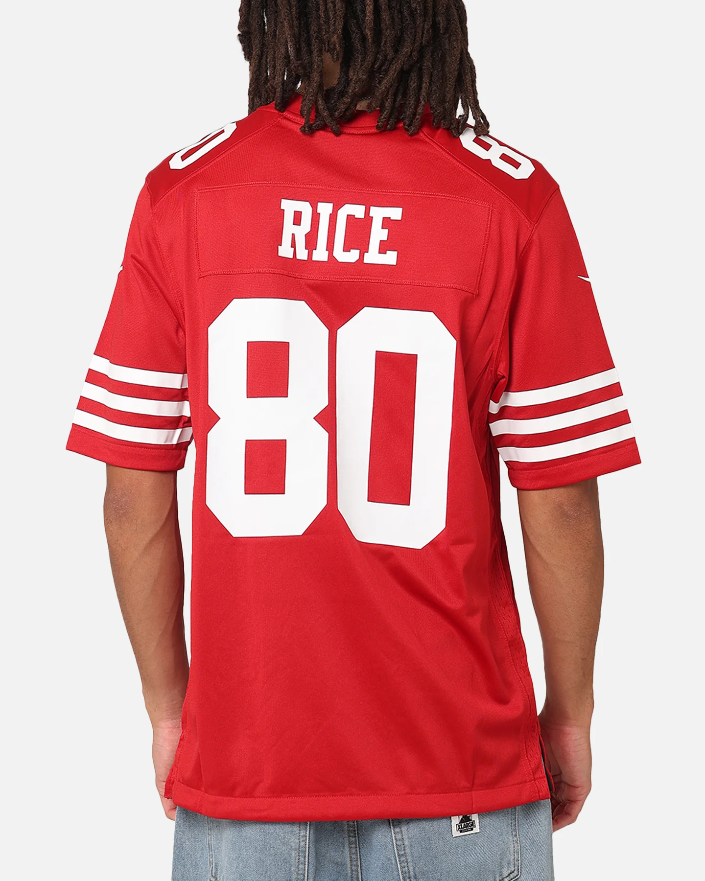 Nike San Francisco 49ers Jerry Rice #80 Limited Jersey Gym Red - Image 2