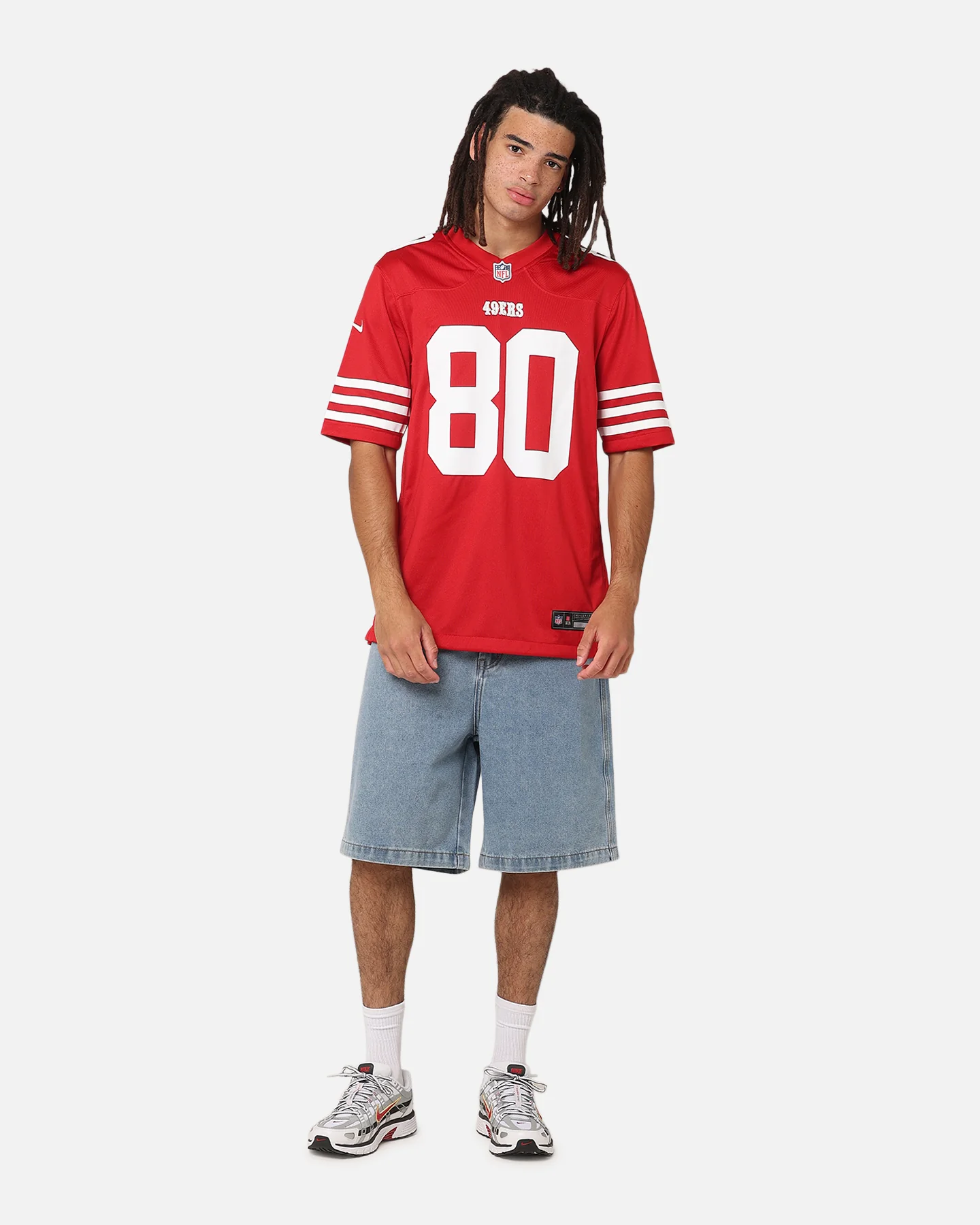 Nike San Francisco 49ers Jerry Rice #80 Limited Jersey Gym Red - Image 3