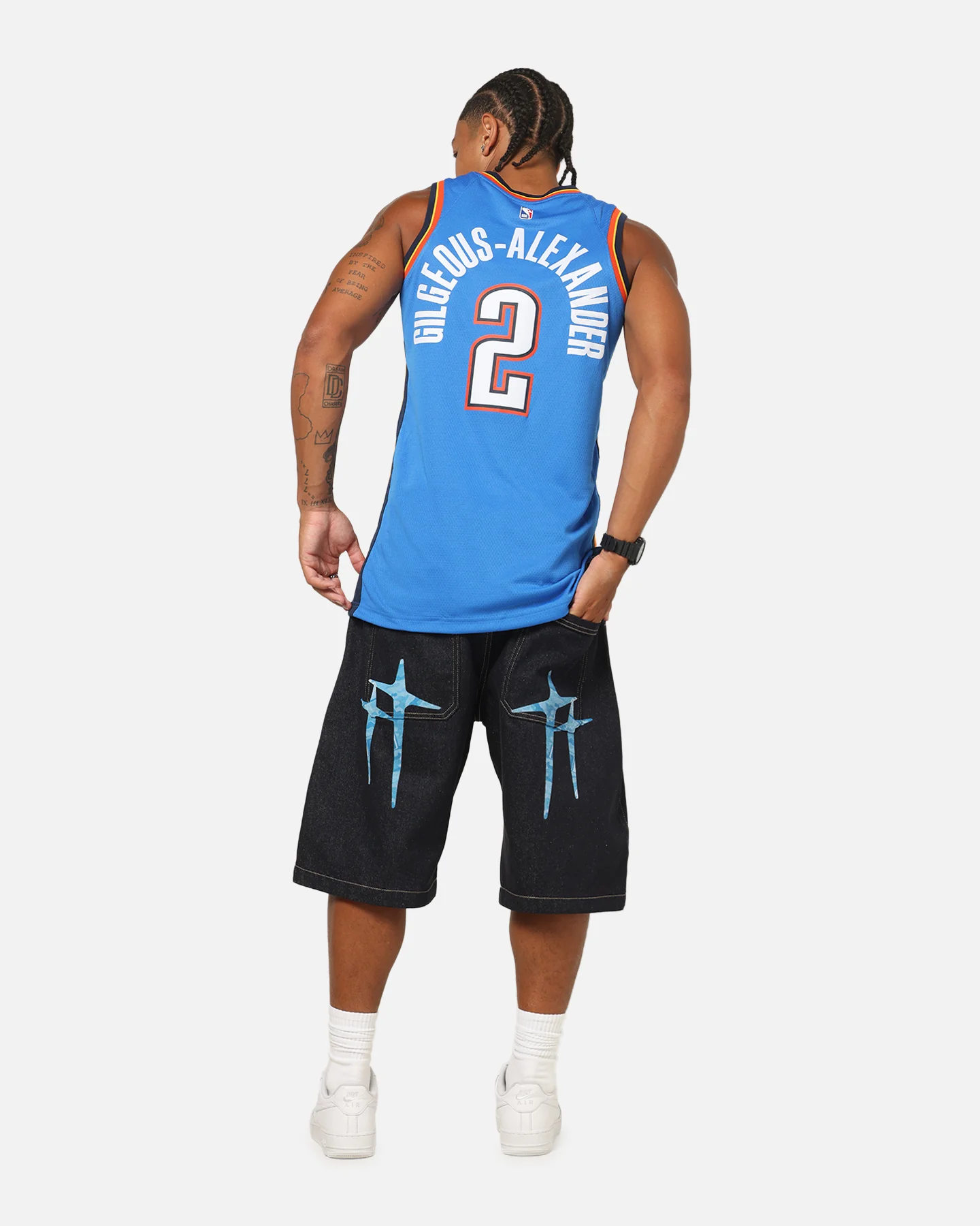 Nike Shai Gilgeous-Alexander Oklahoma City Thunder #2 Icon Edition 2022/23 Nike Dri-Fit NBA Swingman Jersey Signal Blue - Image 4